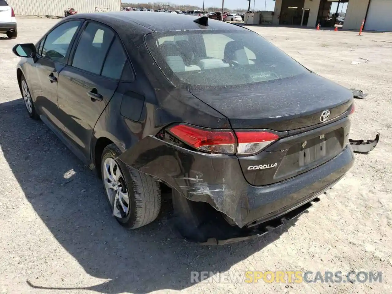 3 Photograph of a damaged car 5YFEPRAEXLP106062 TOYOTA COROLLA 2020