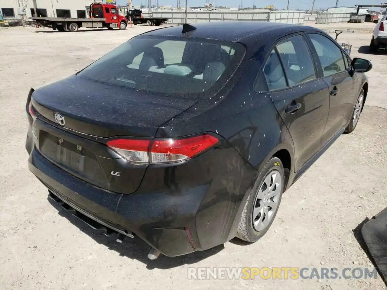 4 Photograph of a damaged car 5YFEPRAEXLP106062 TOYOTA COROLLA 2020