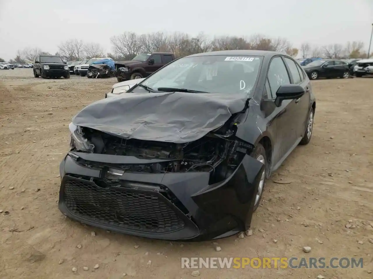 2 Photograph of a damaged car 5YFEPRAEXLP106143 TOYOTA COROLLA 2020