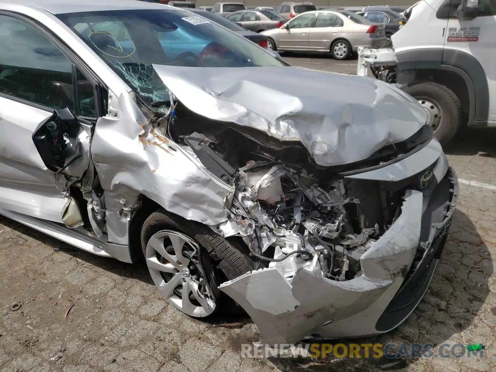 9 Photograph of a damaged car 5YFEPRAEXLP106305 TOYOTA COROLLA 2020