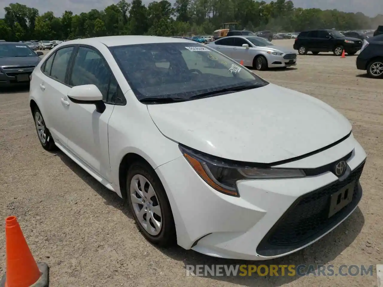 1 Photograph of a damaged car 5YFEPRAEXLP106594 TOYOTA COROLLA 2020