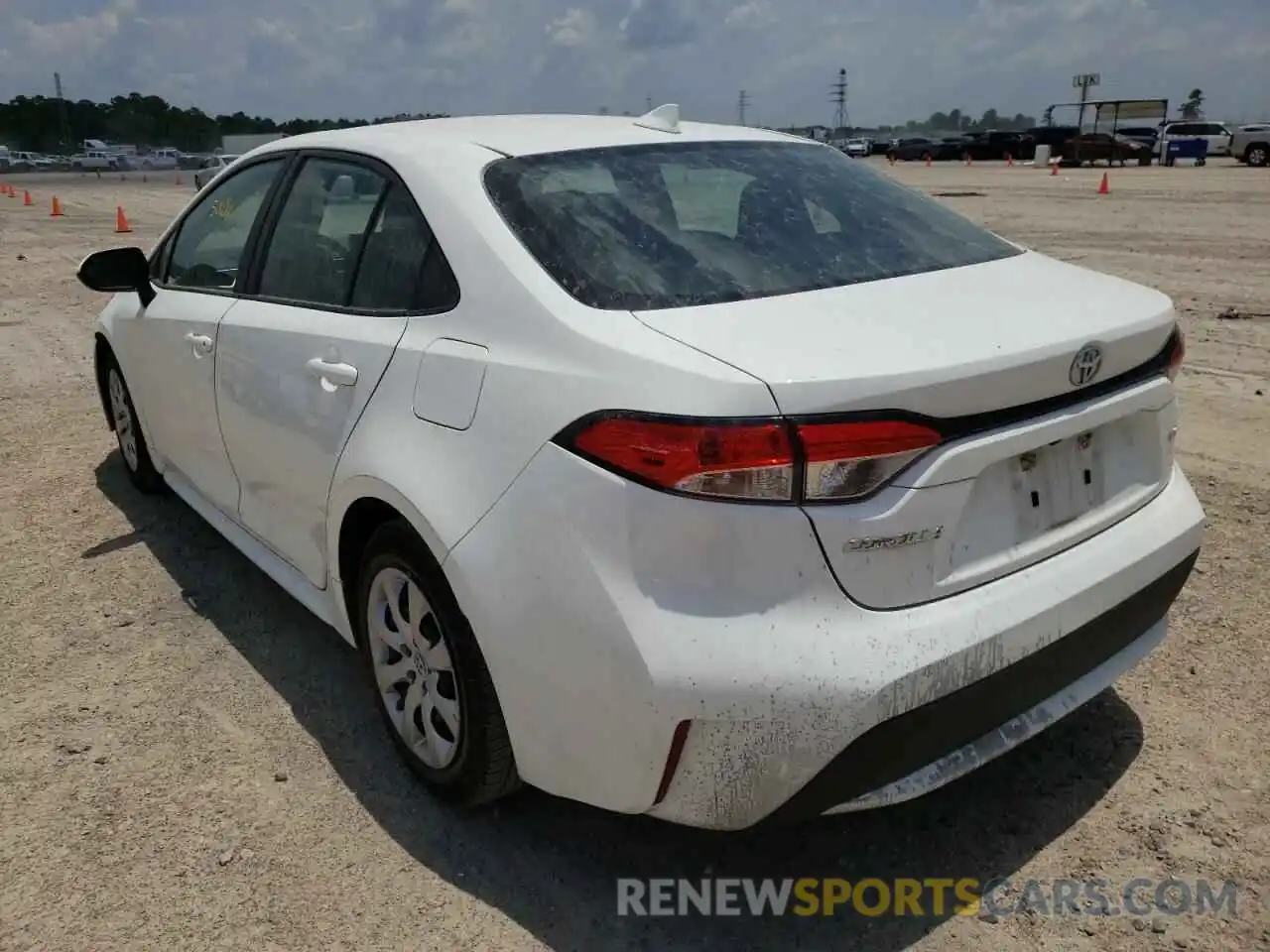 3 Photograph of a damaged car 5YFEPRAEXLP106594 TOYOTA COROLLA 2020