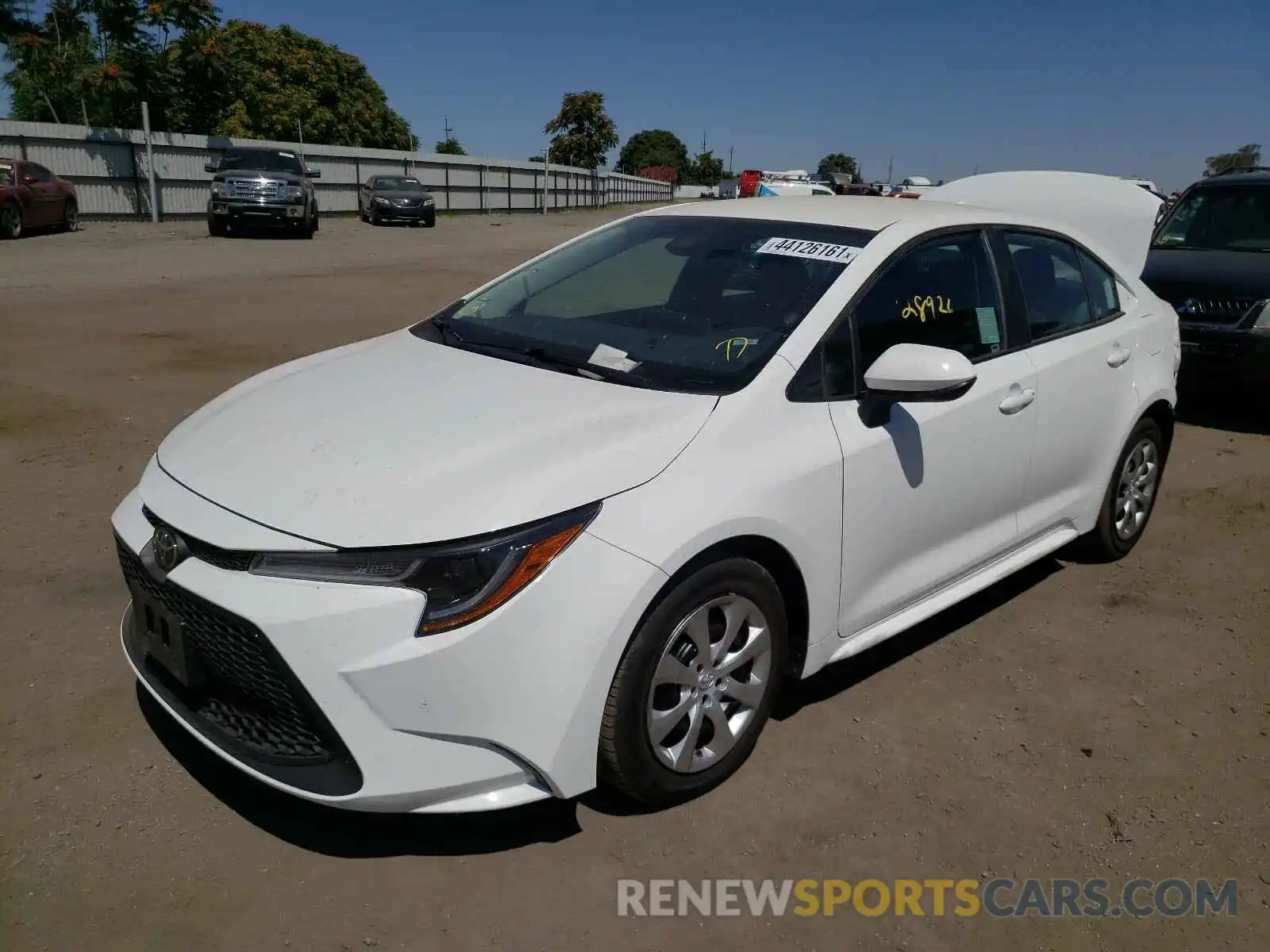 2 Photograph of a damaged car 5YFEPRAEXLP107129 TOYOTA COROLLA 2020