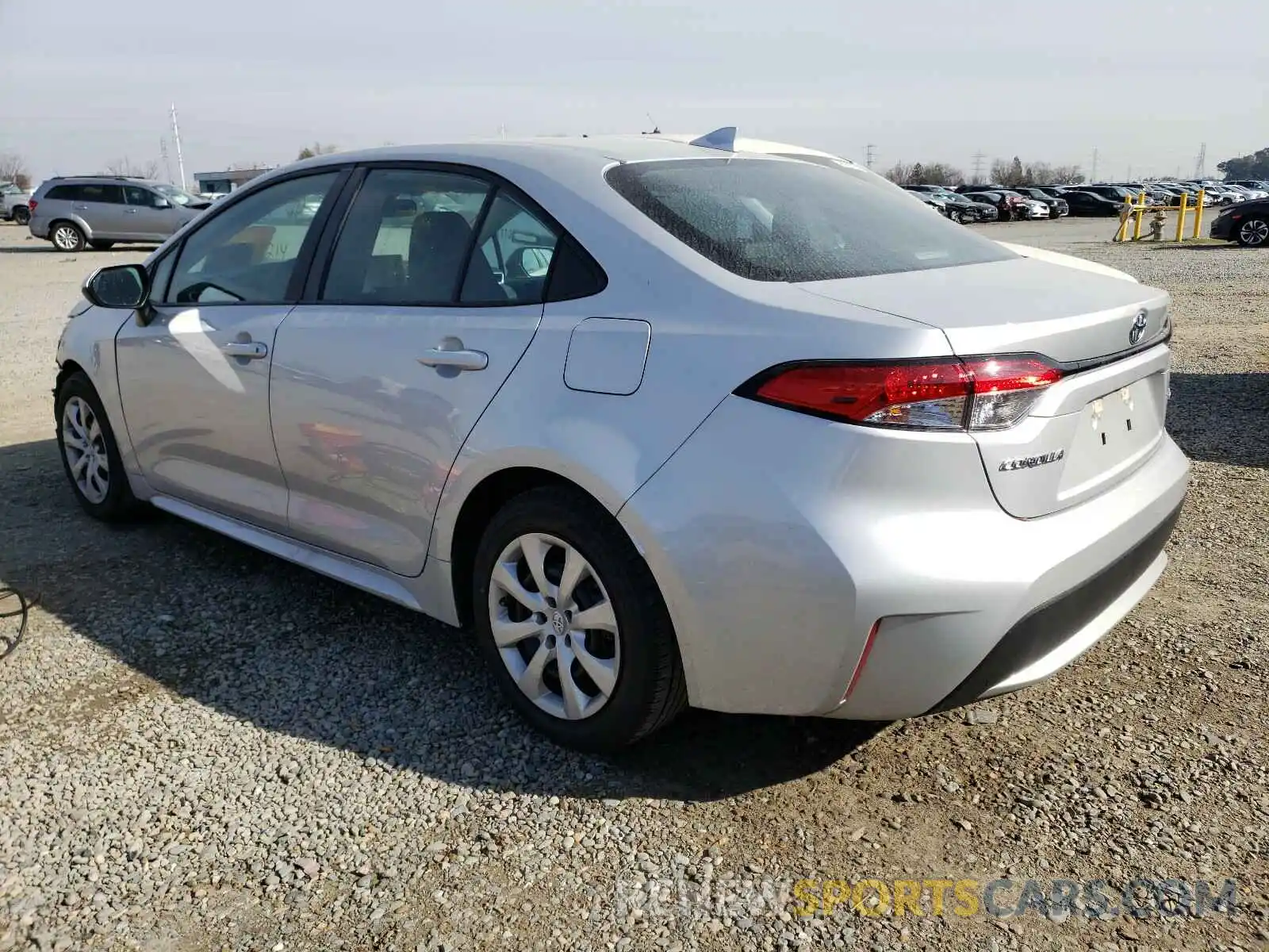 3 Photograph of a damaged car 5YFEPRAEXLP107650 TOYOTA COROLLA 2020