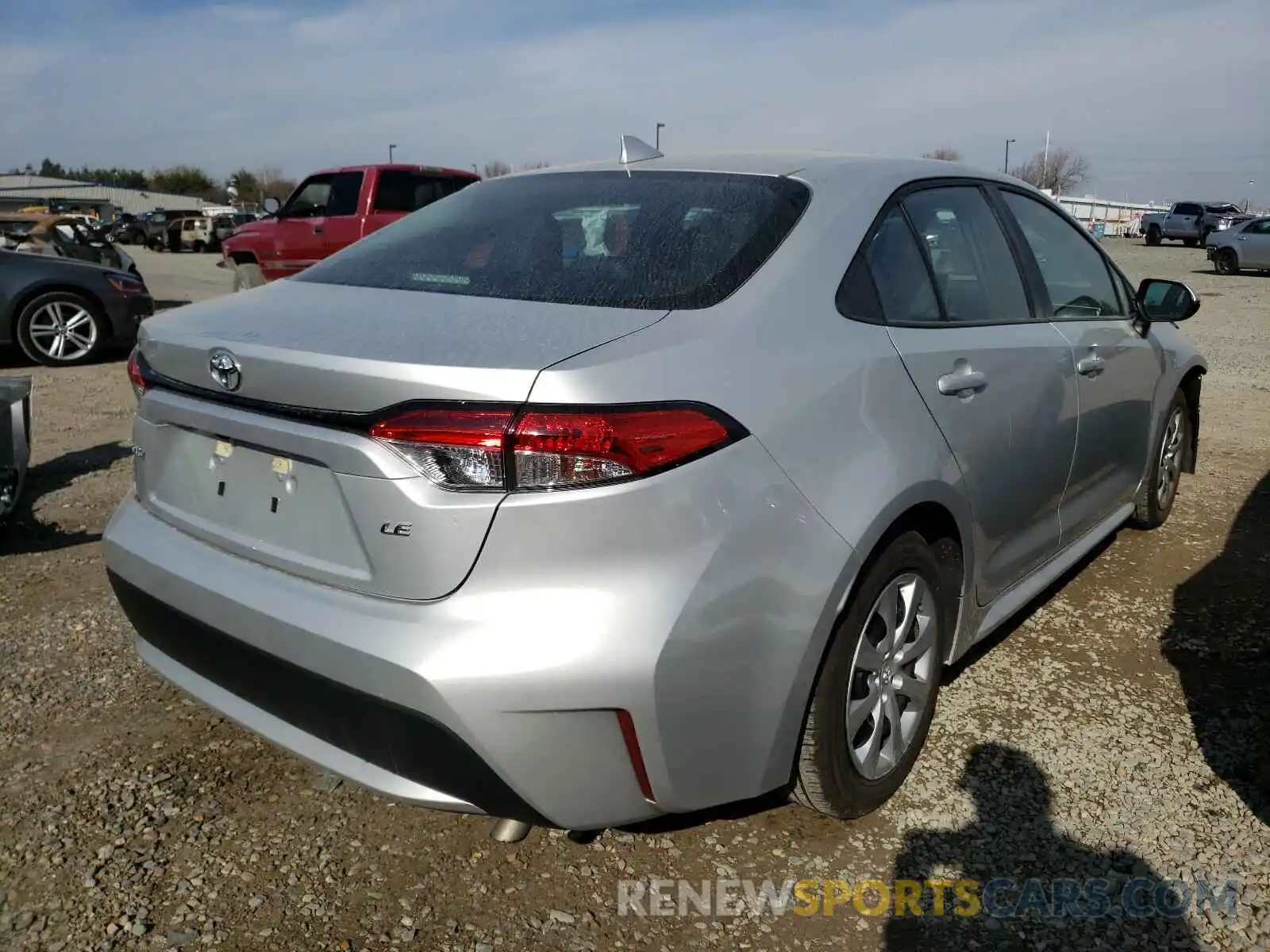 4 Photograph of a damaged car 5YFEPRAEXLP107650 TOYOTA COROLLA 2020