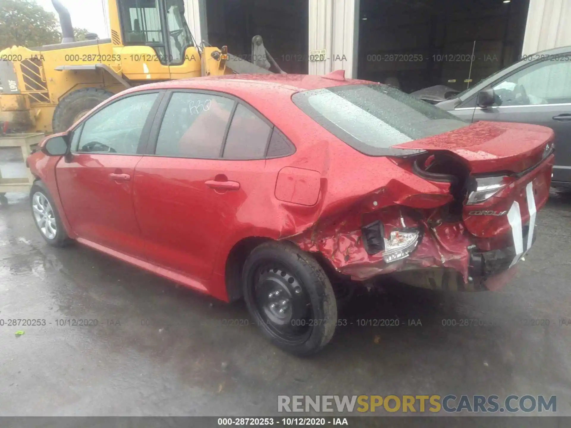 3 Photograph of a damaged car 5YFEPRAEXLP107714 TOYOTA COROLLA 2020