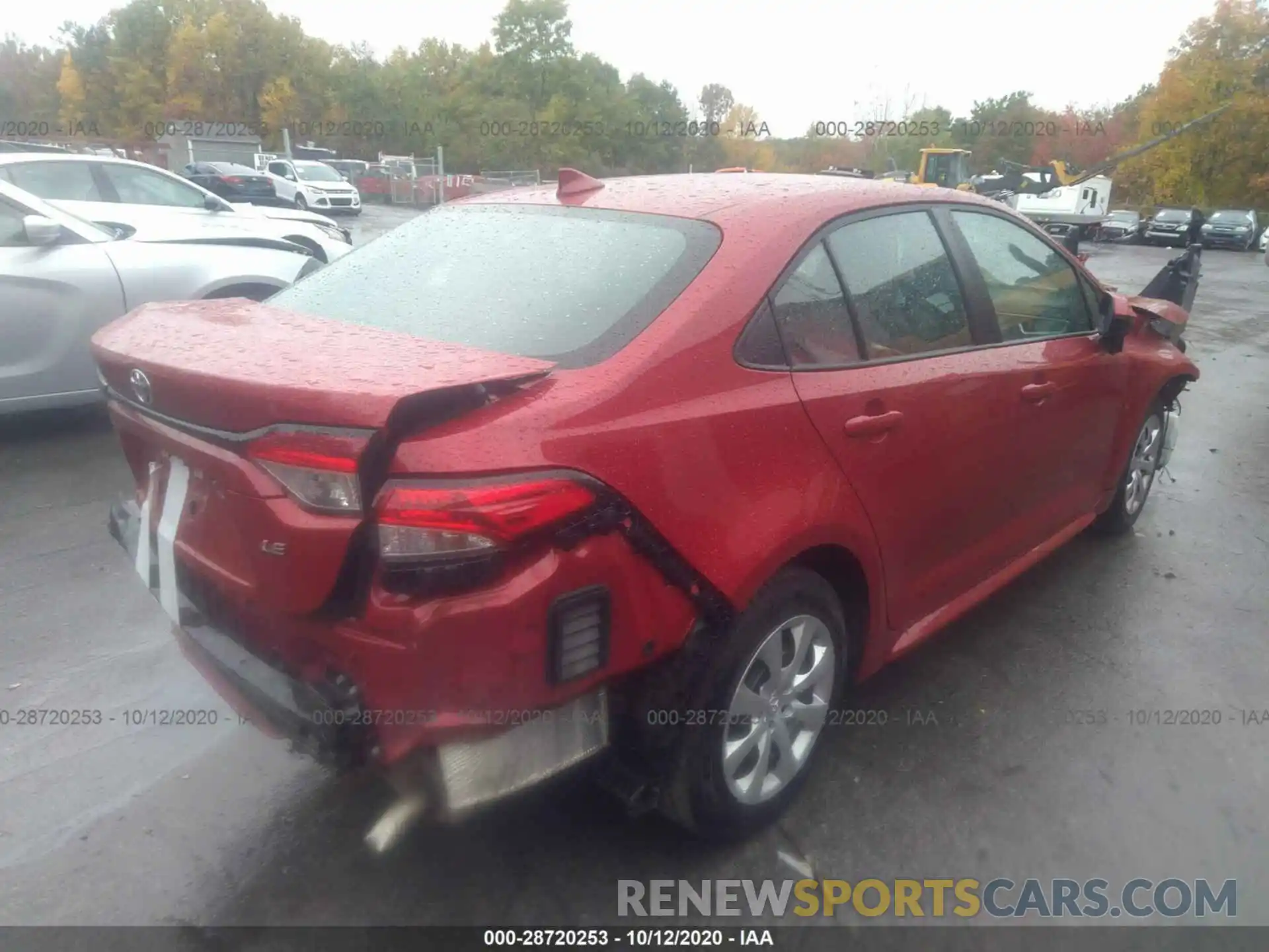 4 Photograph of a damaged car 5YFEPRAEXLP107714 TOYOTA COROLLA 2020