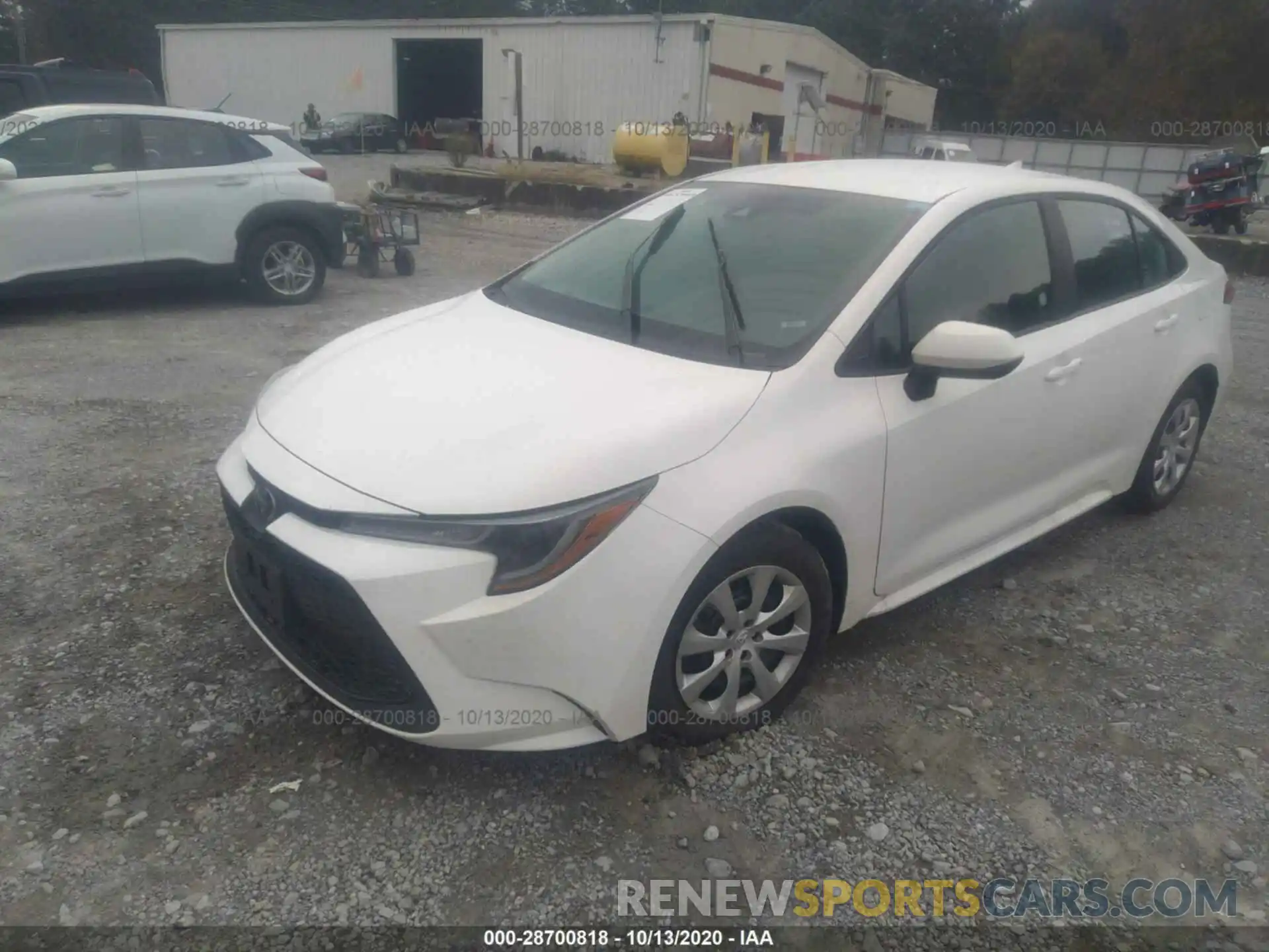 2 Photograph of a damaged car 5YFEPRAEXLP108782 TOYOTA COROLLA 2020