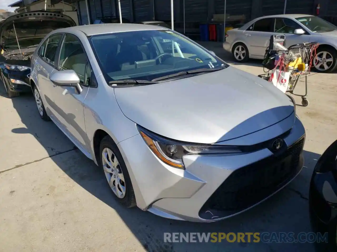 1 Photograph of a damaged car 5YFEPRAEXLP109270 TOYOTA COROLLA 2020