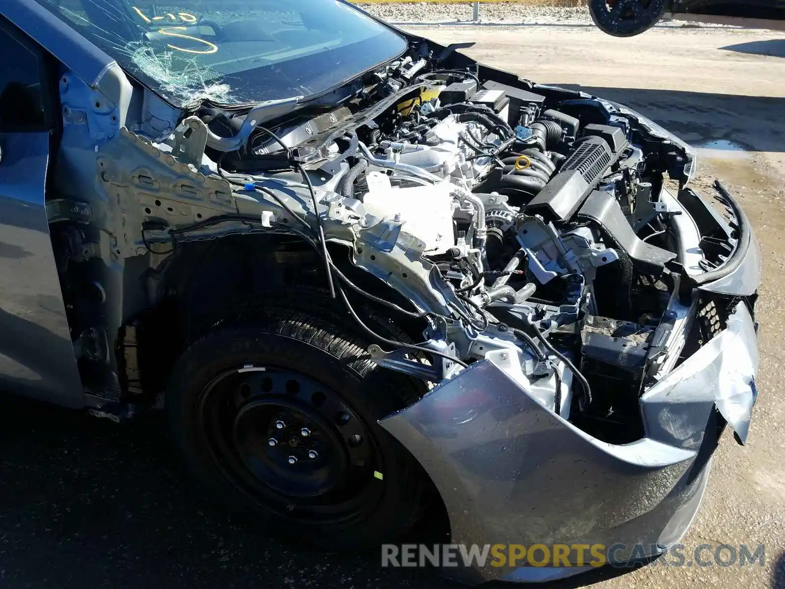 9 Photograph of a damaged car 5YFEPRAEXLP109415 TOYOTA COROLLA 2020