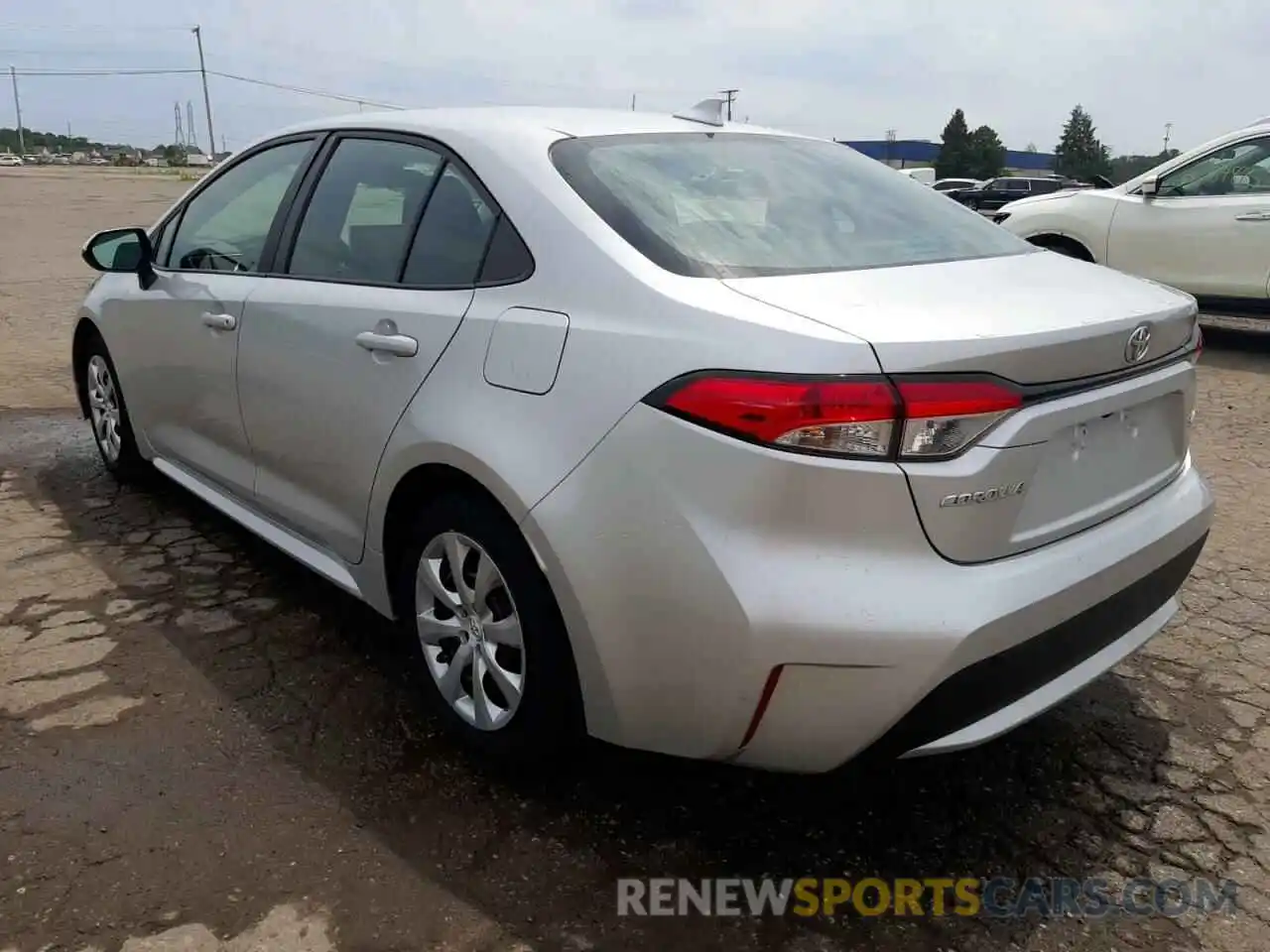 3 Photograph of a damaged car 5YFEPRAEXLP109673 TOYOTA COROLLA 2020