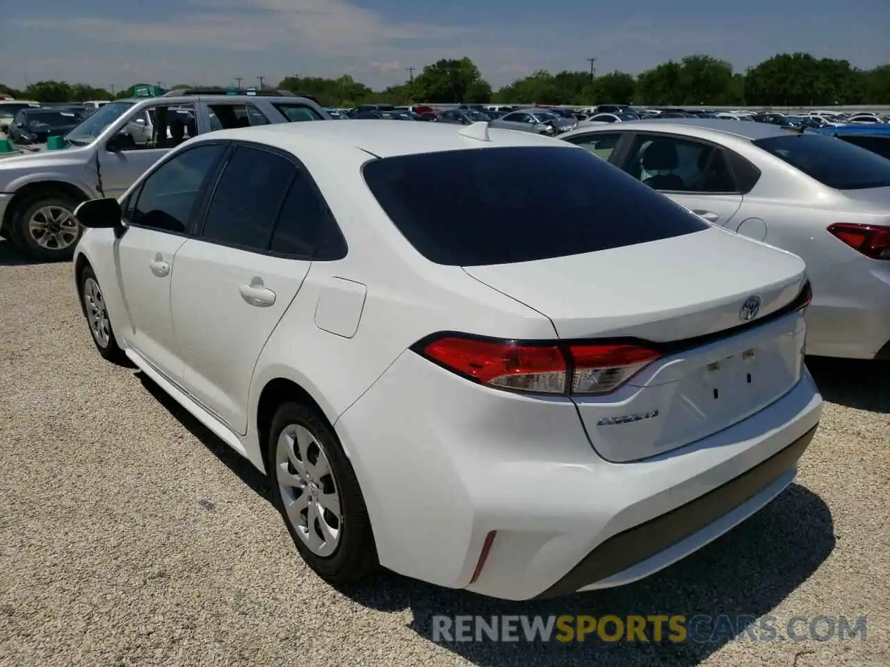 3 Photograph of a damaged car 5YFEPRAEXLP109883 TOYOTA COROLLA 2020