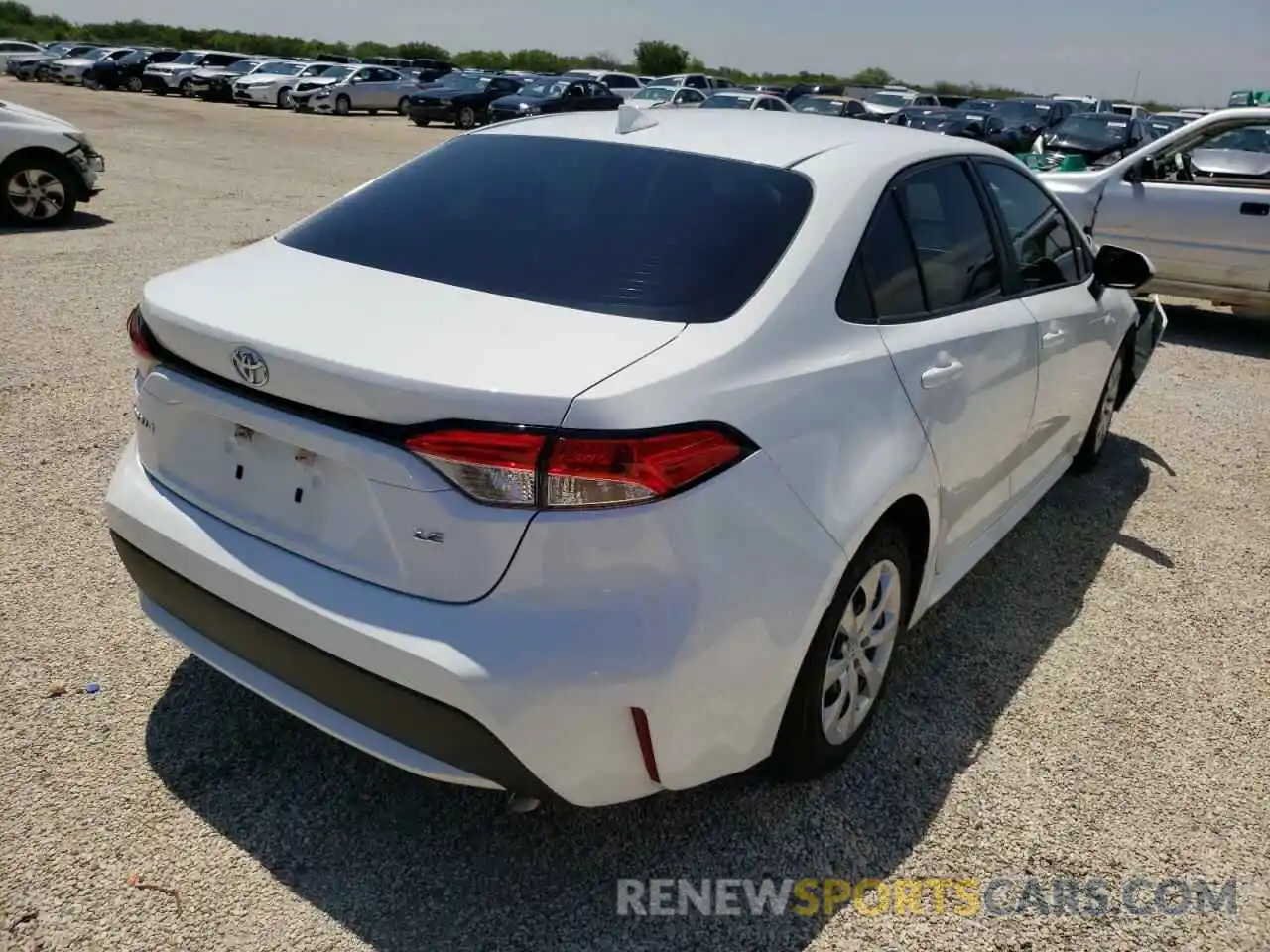 4 Photograph of a damaged car 5YFEPRAEXLP109883 TOYOTA COROLLA 2020