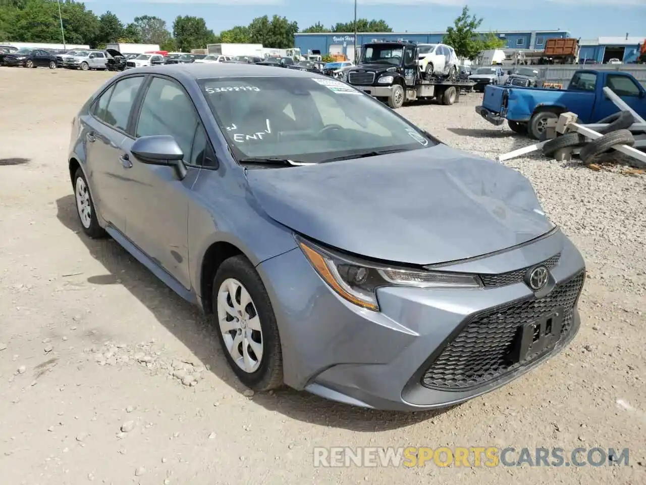 1 Photograph of a damaged car 5YFEPRAEXLP110502 TOYOTA COROLLA 2020