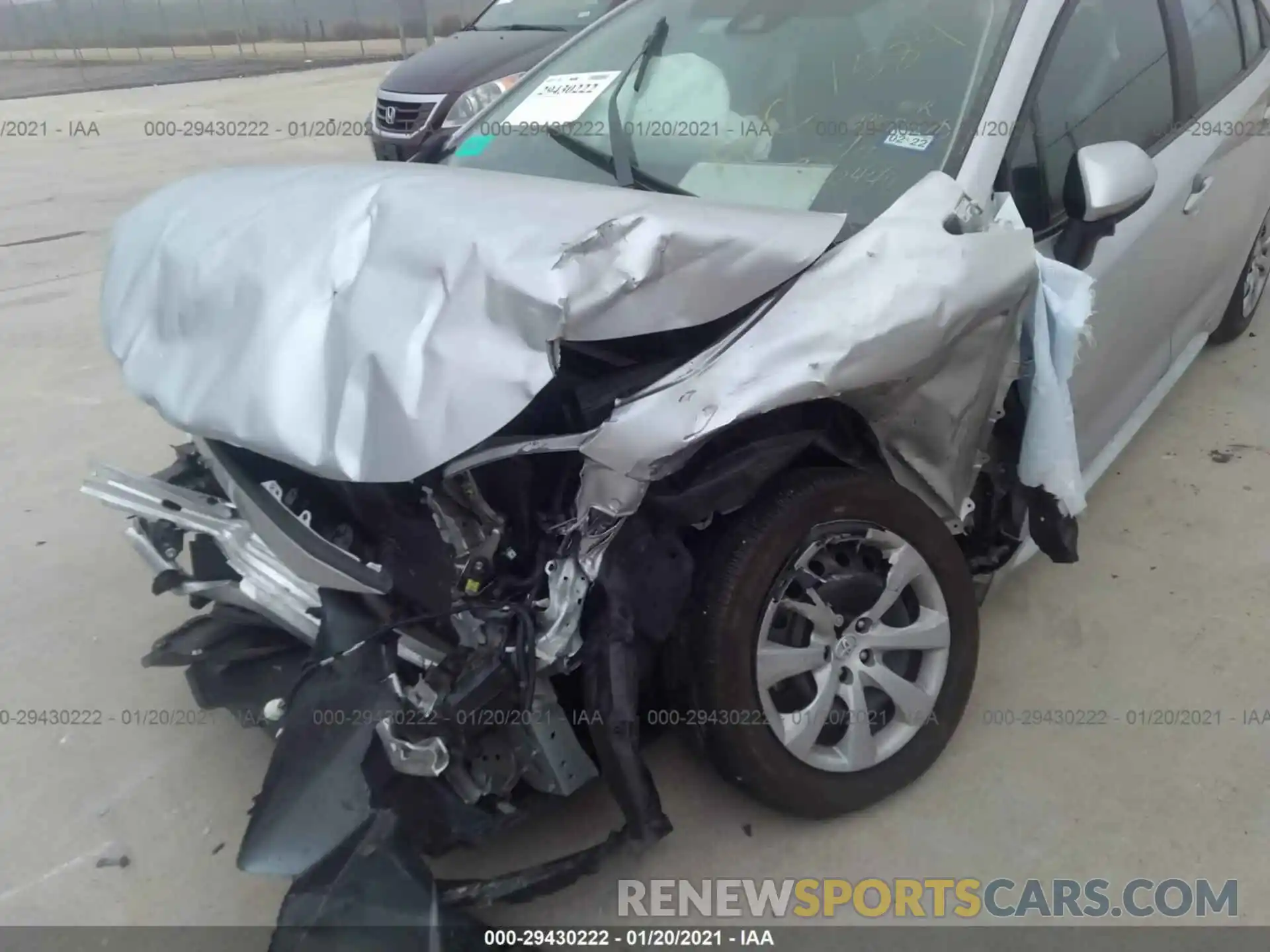 6 Photograph of a damaged car 5YFEPRAEXLP111584 TOYOTA COROLLA 2020