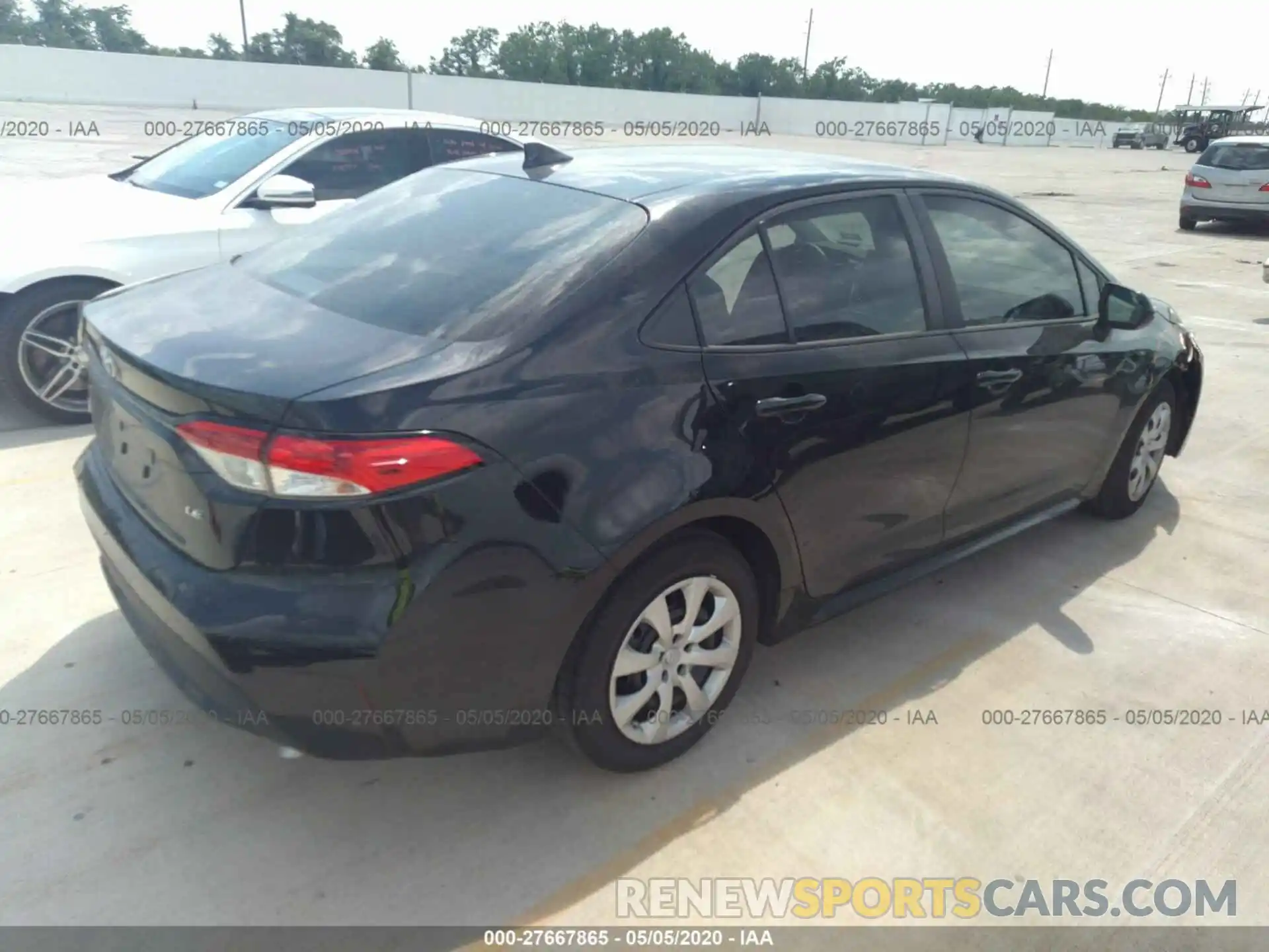 4 Photograph of a damaged car 5YFEPRAEXLP112492 TOYOTA COROLLA 2020