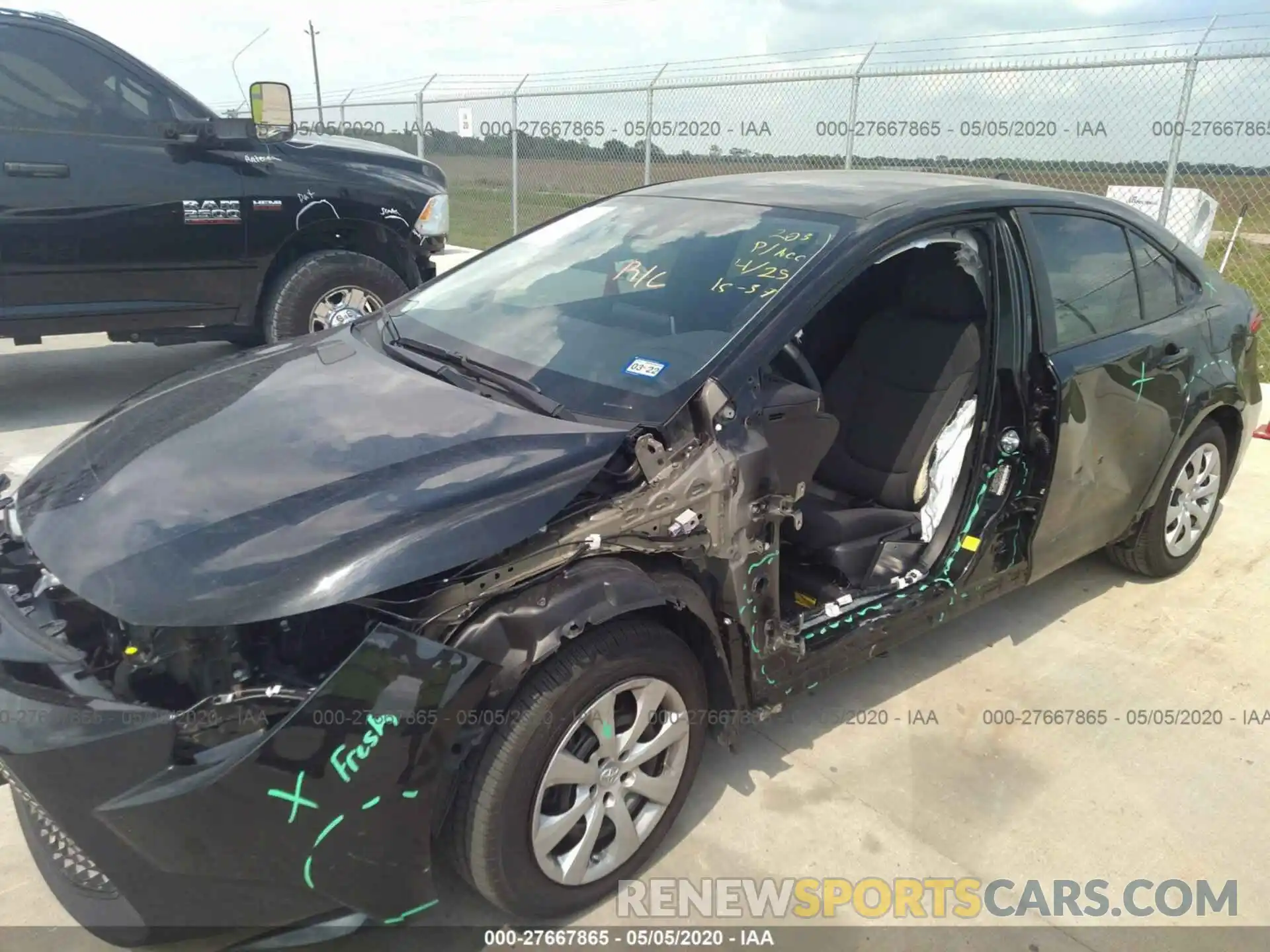 6 Photograph of a damaged car 5YFEPRAEXLP112492 TOYOTA COROLLA 2020