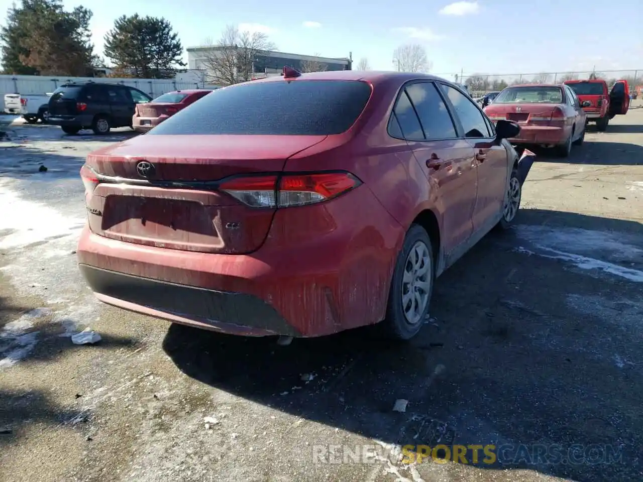 4 Photograph of a damaged car 5YFEPRAEXLP113321 TOYOTA COROLLA 2020