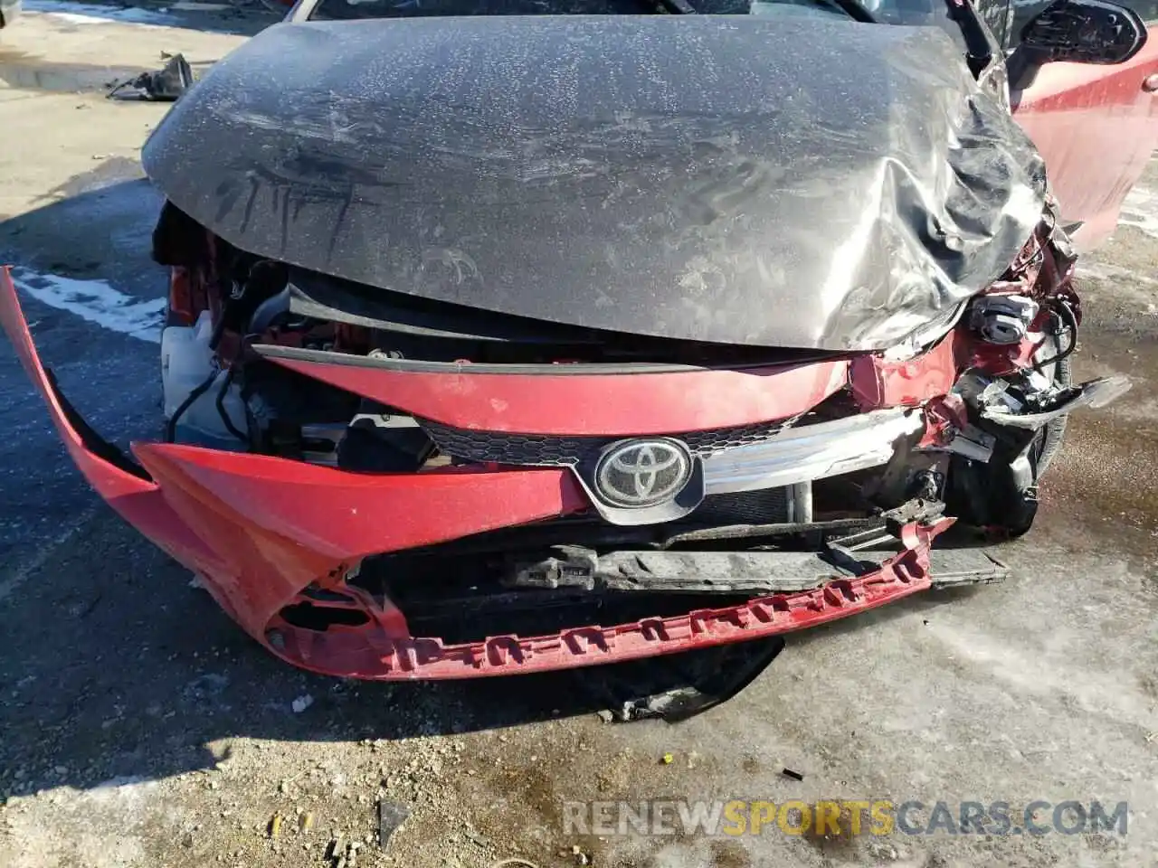 7 Photograph of a damaged car 5YFEPRAEXLP113321 TOYOTA COROLLA 2020