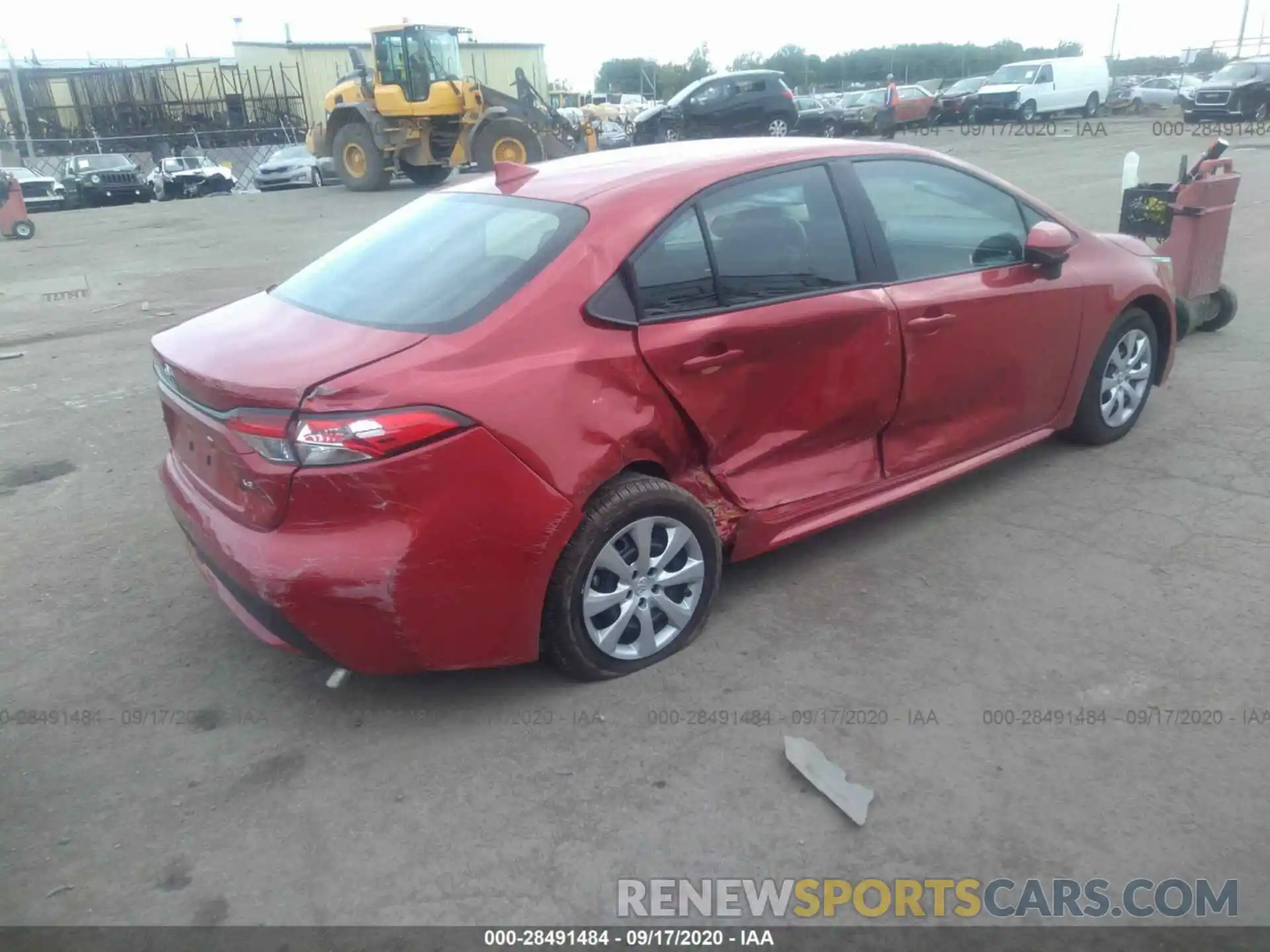 4 Photograph of a damaged car 5YFEPRAEXLP113951 TOYOTA COROLLA 2020