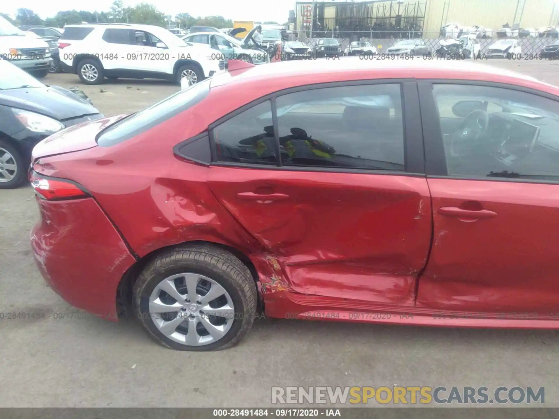 6 Photograph of a damaged car 5YFEPRAEXLP113951 TOYOTA COROLLA 2020