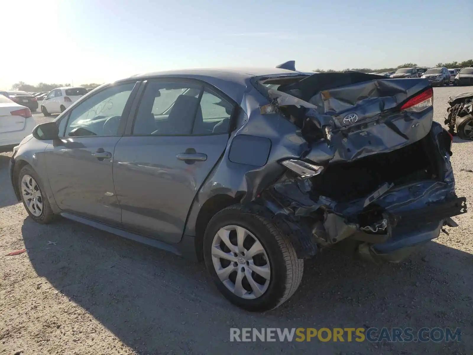 3 Photograph of a damaged car 5YFEPRAEXLP114257 TOYOTA COROLLA 2020