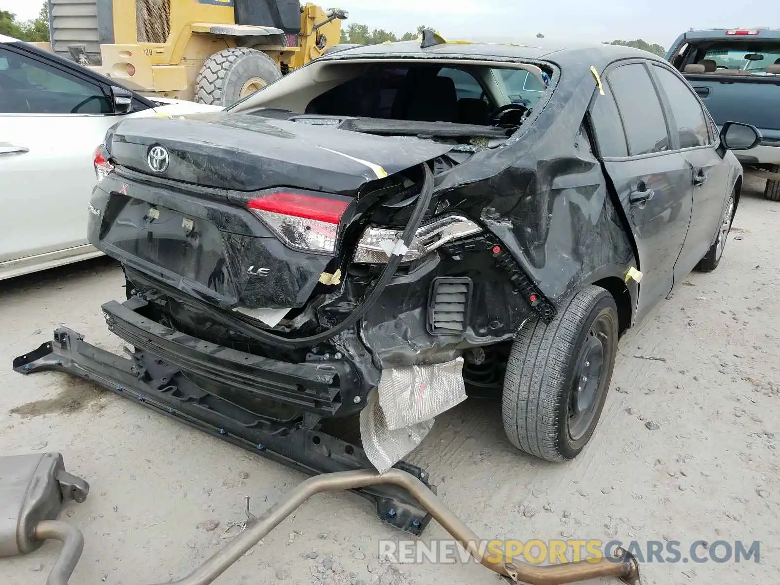 4 Photograph of a damaged car 5YFEPRAEXLP114601 TOYOTA COROLLA 2020