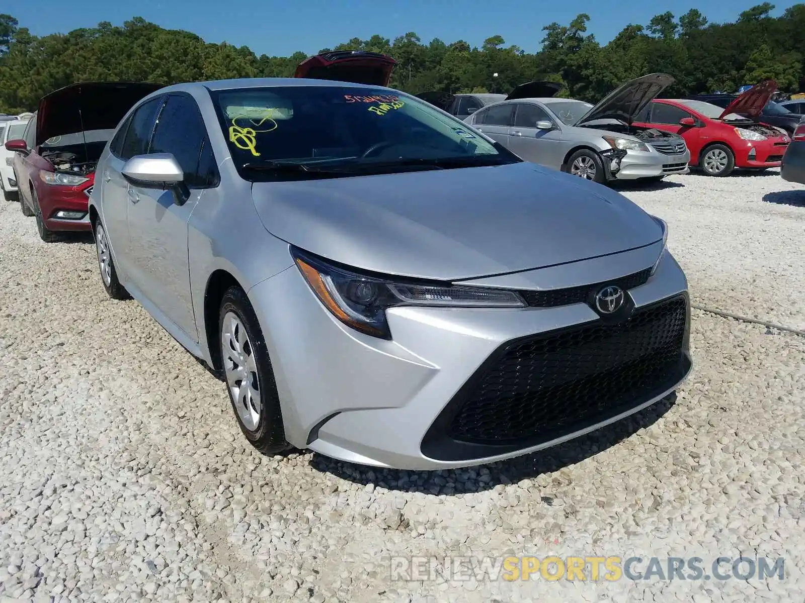 1 Photograph of a damaged car 5YFEPRAEXLP115747 TOYOTA COROLLA 2020