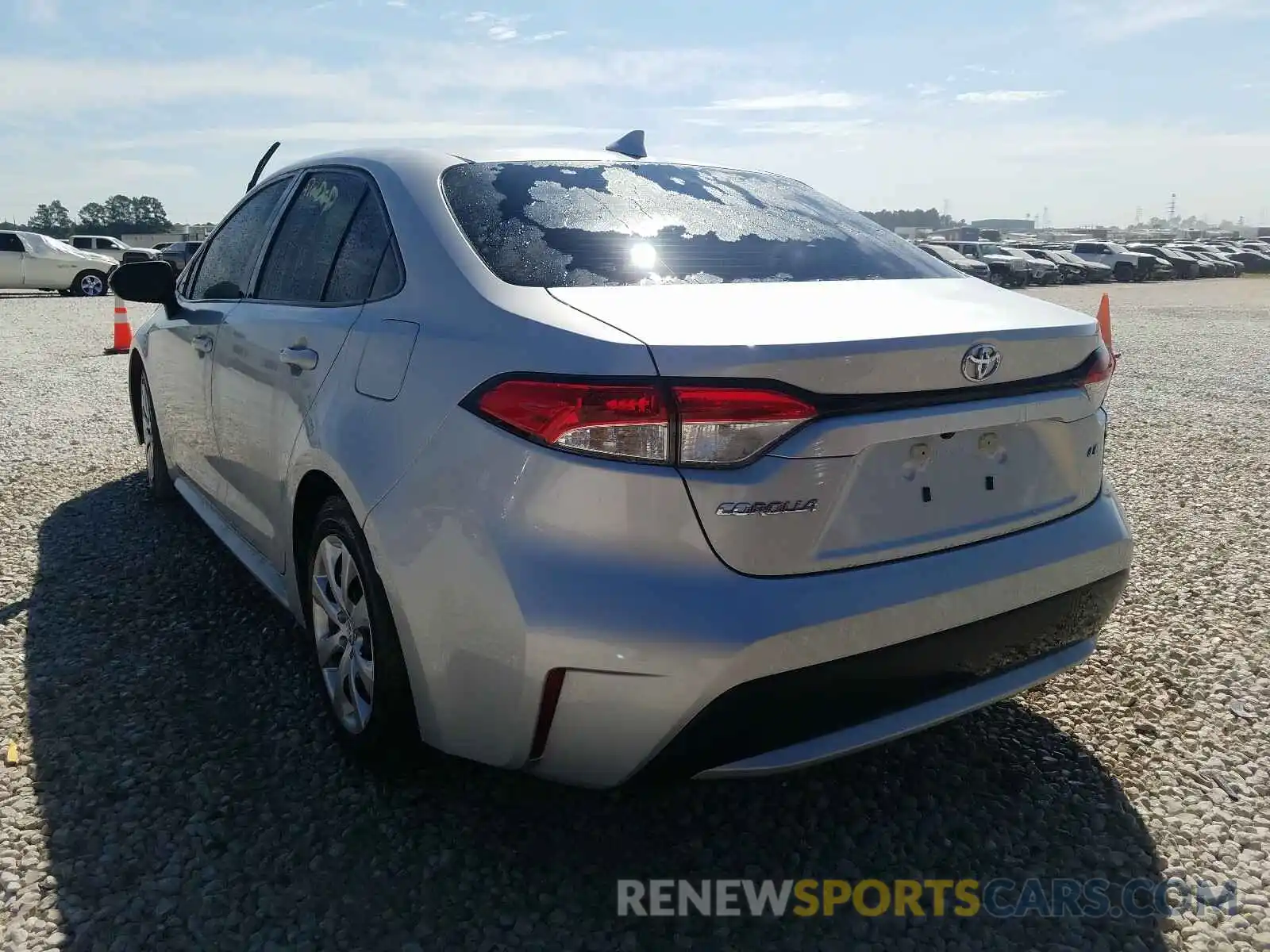 3 Photograph of a damaged car 5YFEPRAEXLP115747 TOYOTA COROLLA 2020