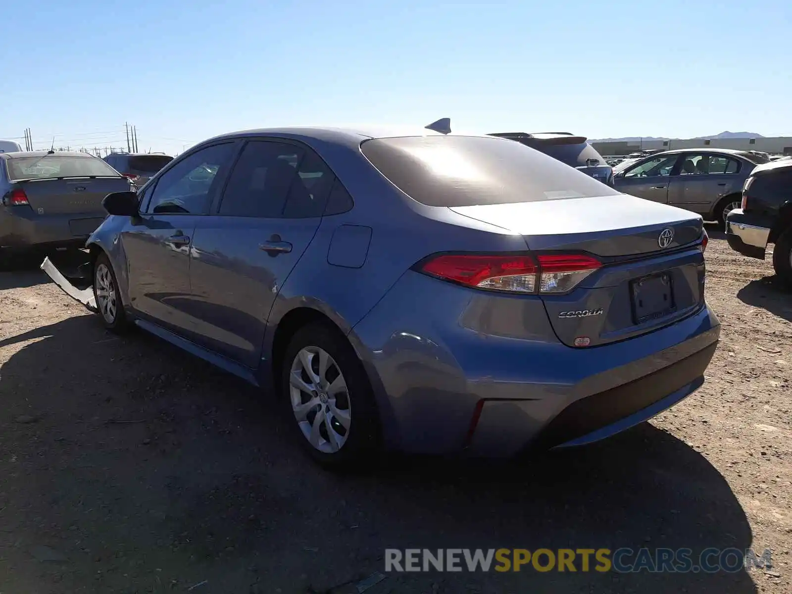 3 Photograph of a damaged car 5YFEPRAEXLP116882 TOYOTA COROLLA 2020