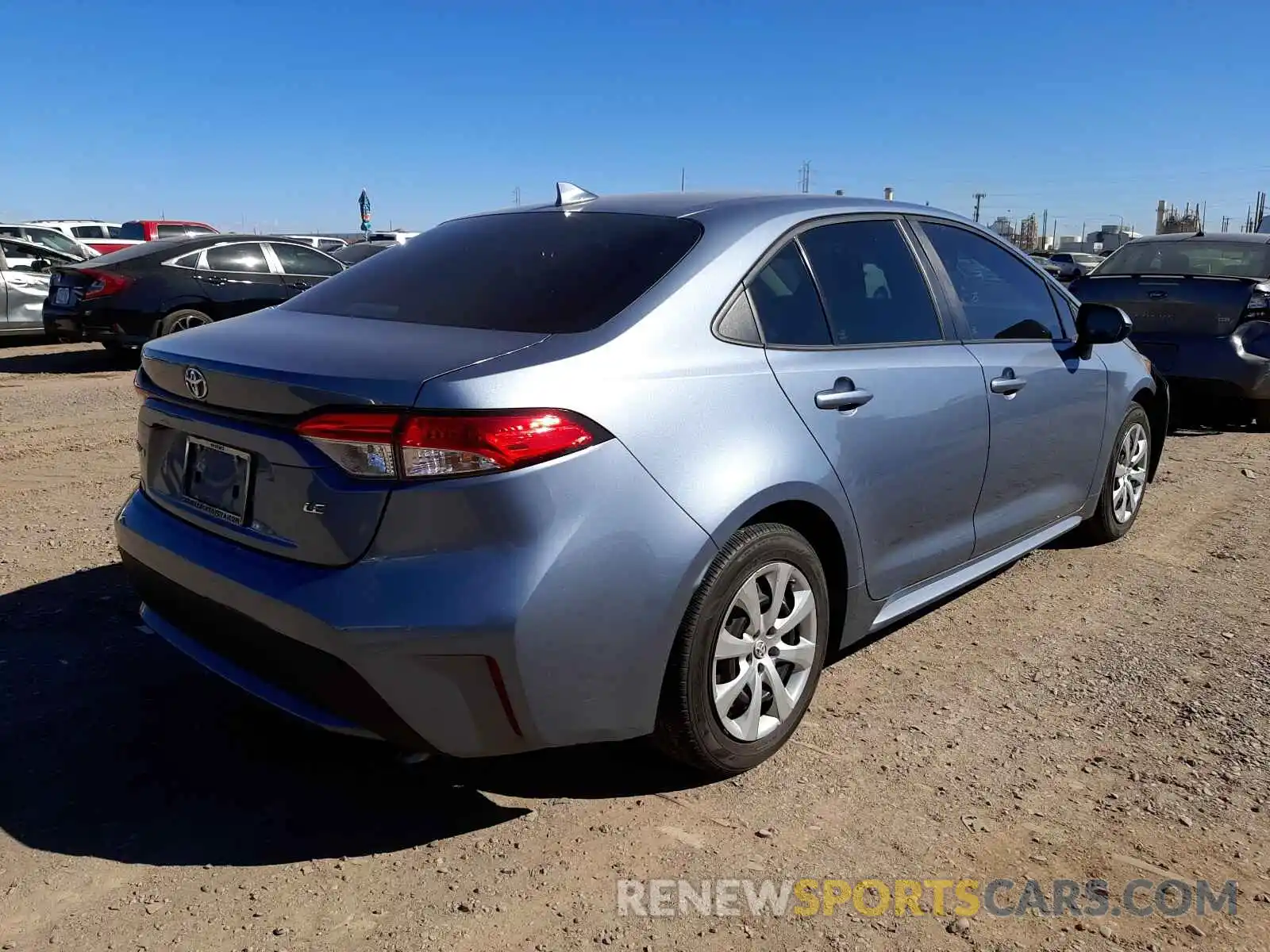 4 Photograph of a damaged car 5YFEPRAEXLP116882 TOYOTA COROLLA 2020