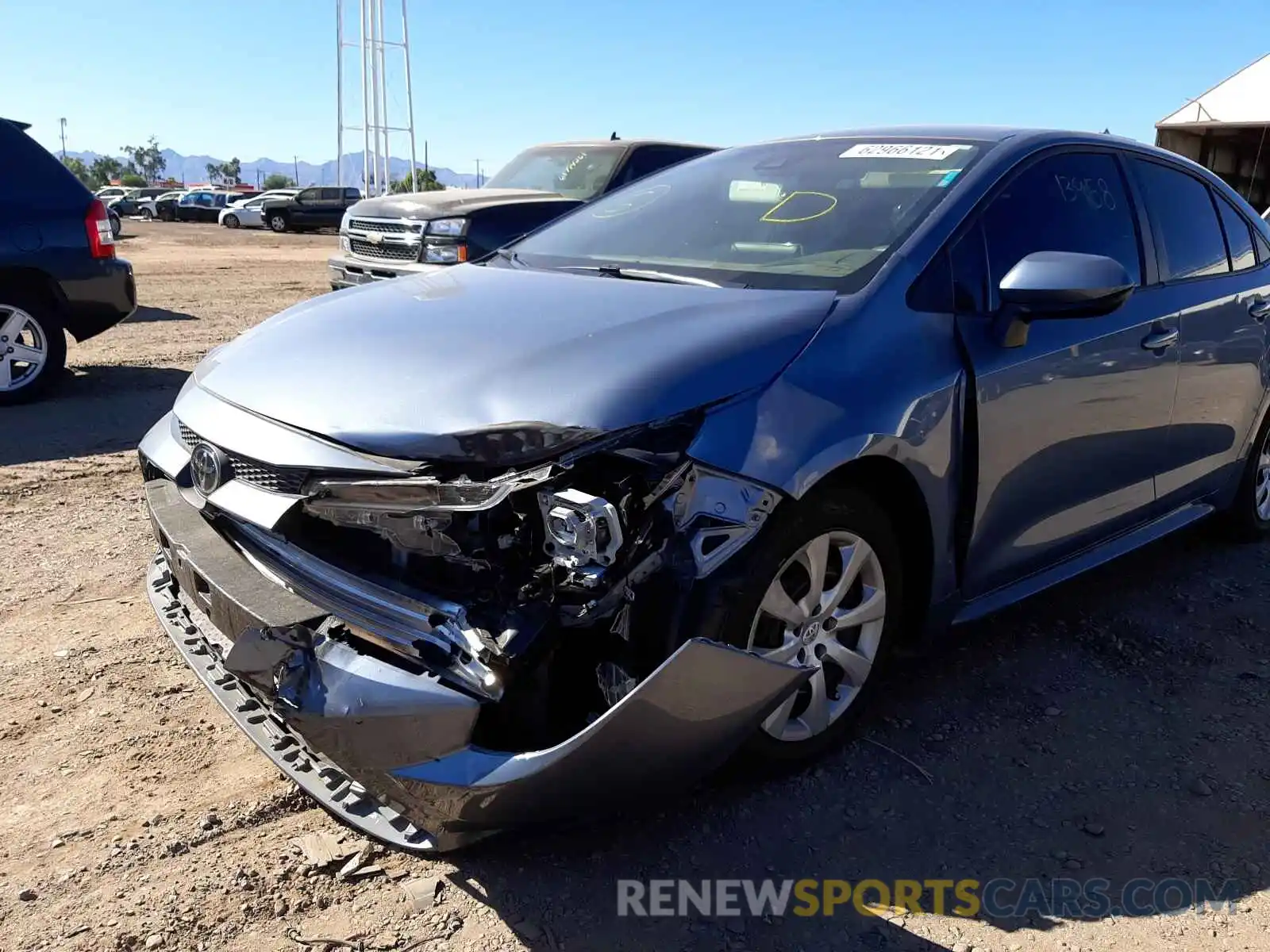 9 Photograph of a damaged car 5YFEPRAEXLP116882 TOYOTA COROLLA 2020