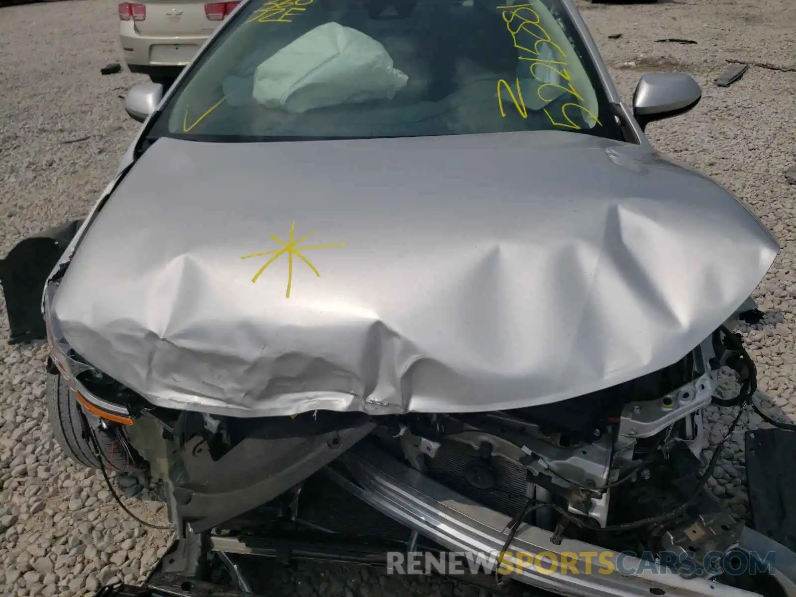 7 Photograph of a damaged car 5YFEPRAEXLP117336 TOYOTA COROLLA 2020