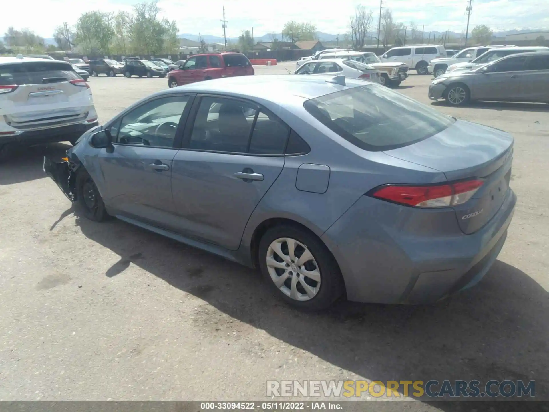 3 Photograph of a damaged car 5YFEPRAEXLP117465 TOYOTA COROLLA 2020