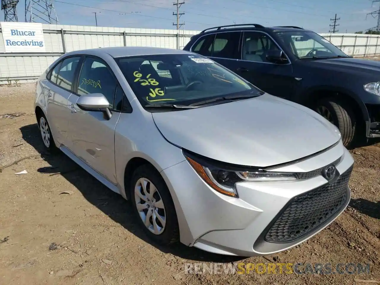 1 Photograph of a damaged car 5YFEPRAEXLP117997 TOYOTA COROLLA 2020