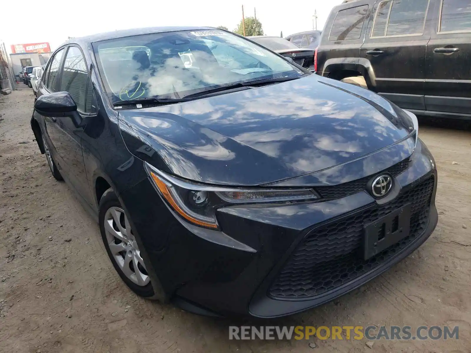 1 Photograph of a damaged car 5YFEPRAEXLP118907 TOYOTA COROLLA 2020