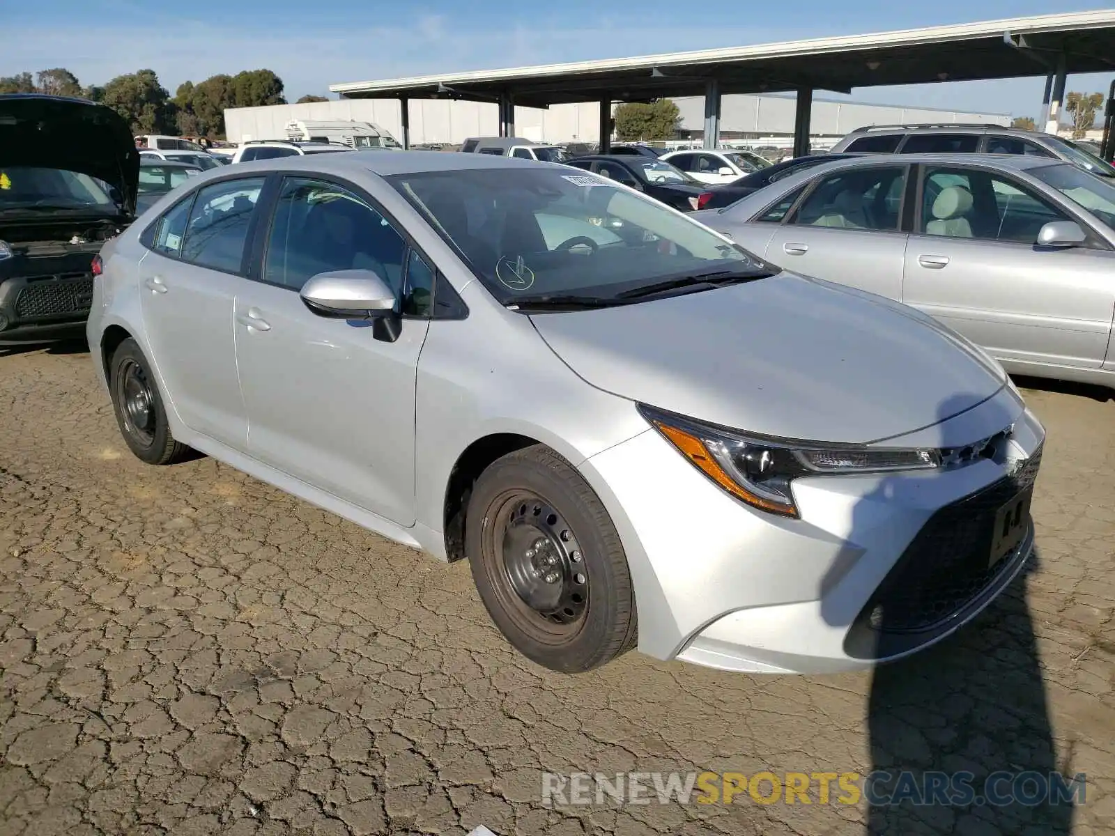 1 Photograph of a damaged car 5YFEPRAEXLP119037 TOYOTA COROLLA 2020