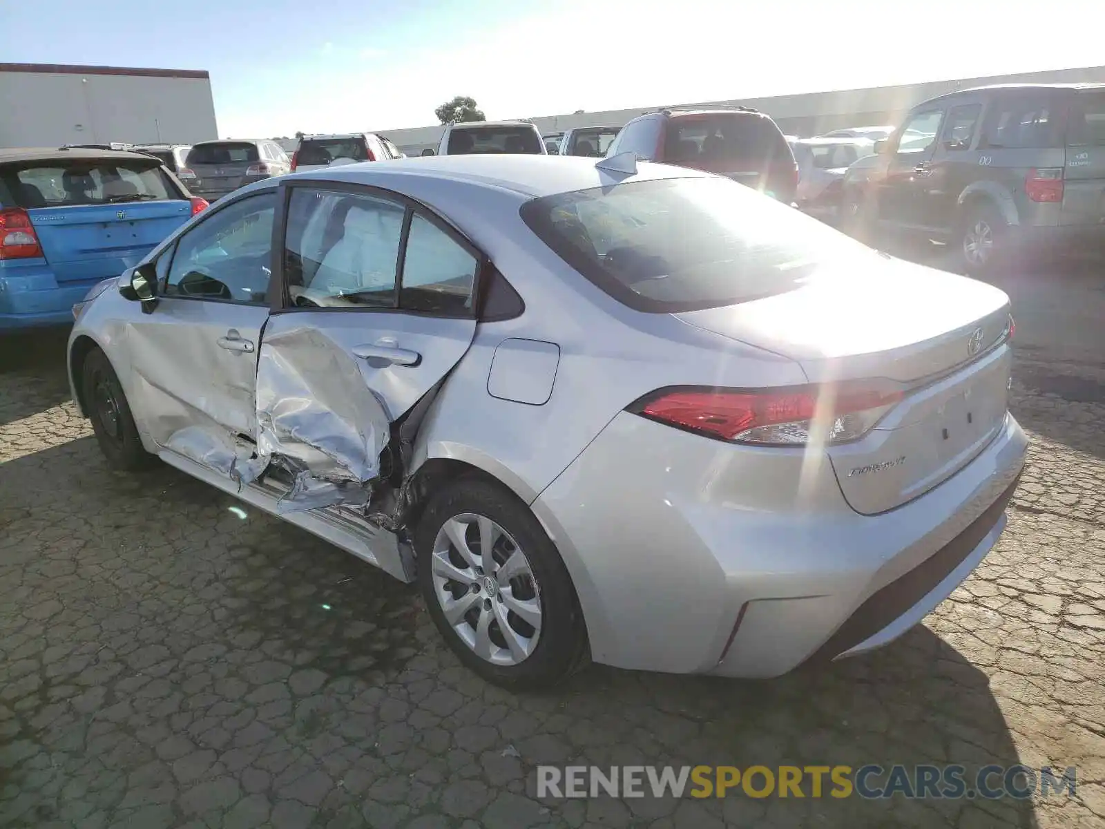 3 Photograph of a damaged car 5YFEPRAEXLP119037 TOYOTA COROLLA 2020