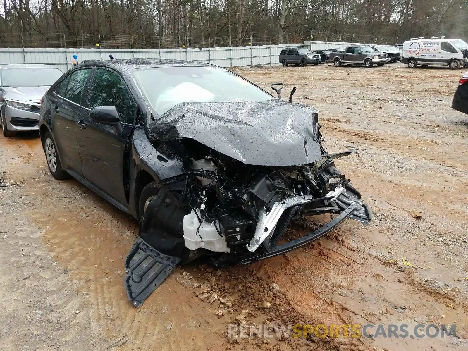 1 Photograph of a damaged car 5YFEPRAEXLP119247 TOYOTA COROLLA 2020