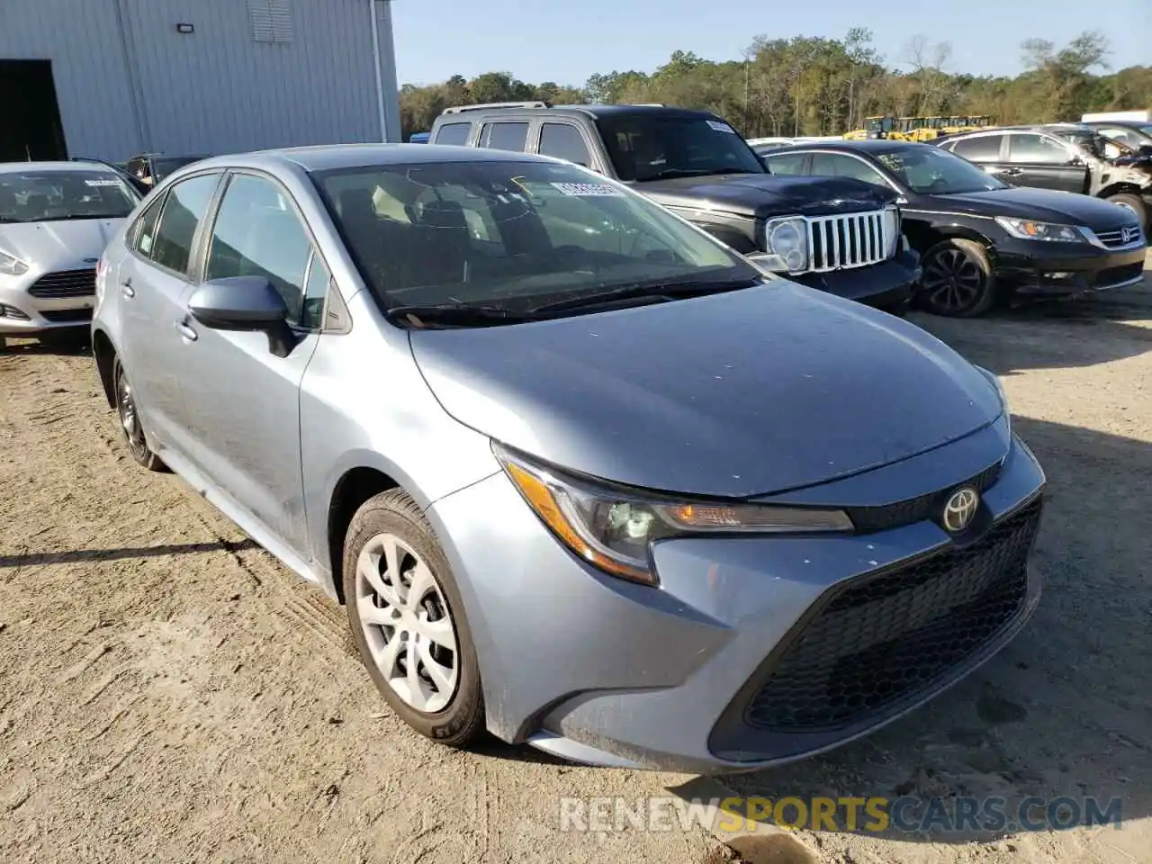 1 Photograph of a damaged car 5YFEPRAEXLP119507 TOYOTA COROLLA 2020