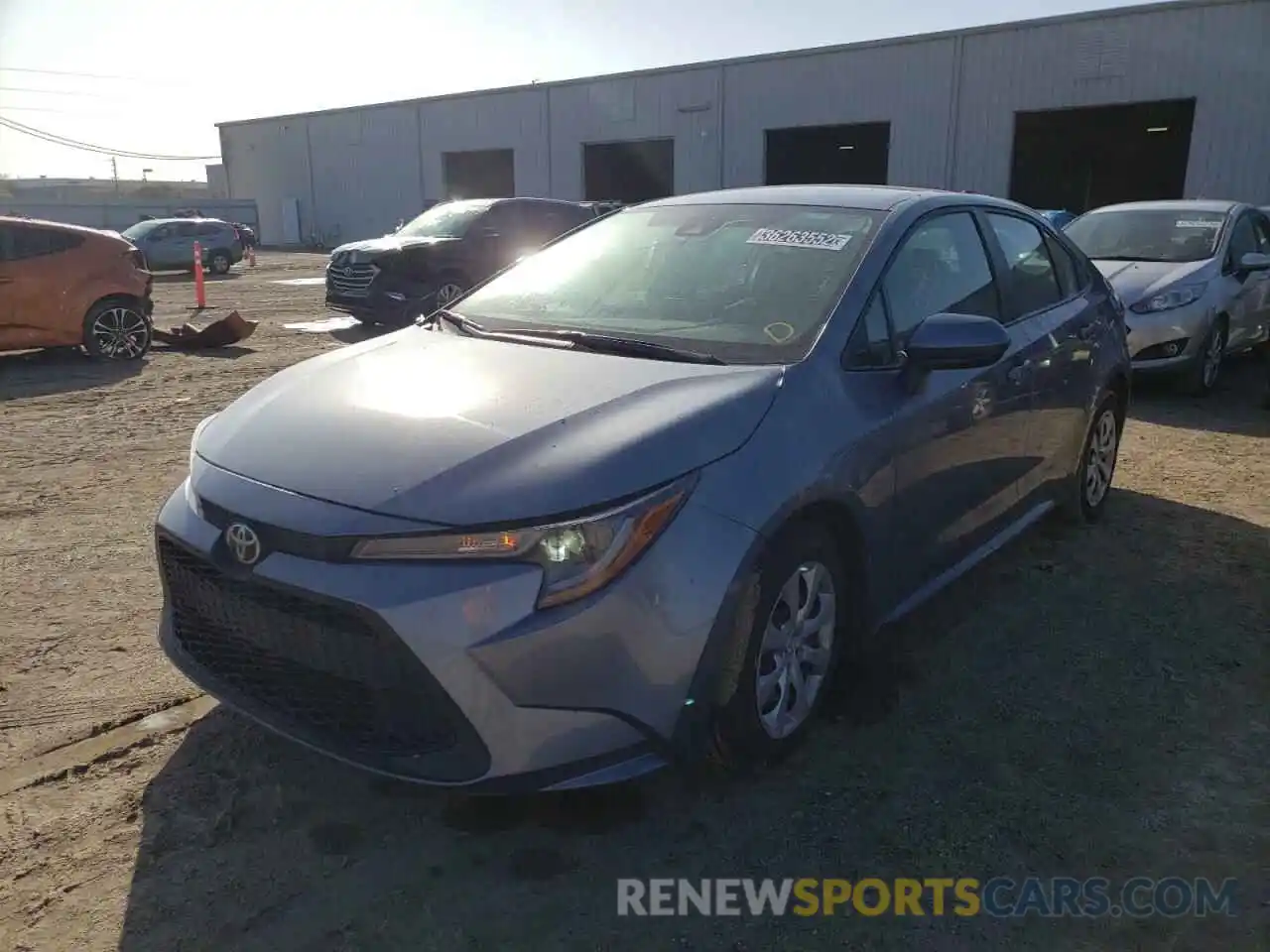 2 Photograph of a damaged car 5YFEPRAEXLP119507 TOYOTA COROLLA 2020