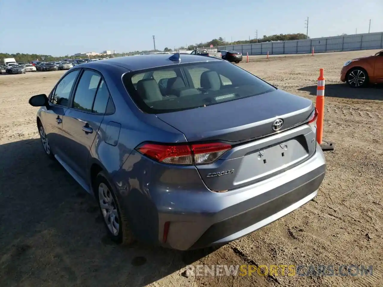 3 Photograph of a damaged car 5YFEPRAEXLP119507 TOYOTA COROLLA 2020