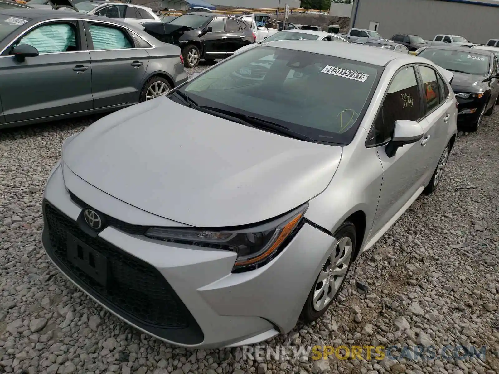 2 Photograph of a damaged car 5YFEPRAEXLP120107 TOYOTA COROLLA 2020