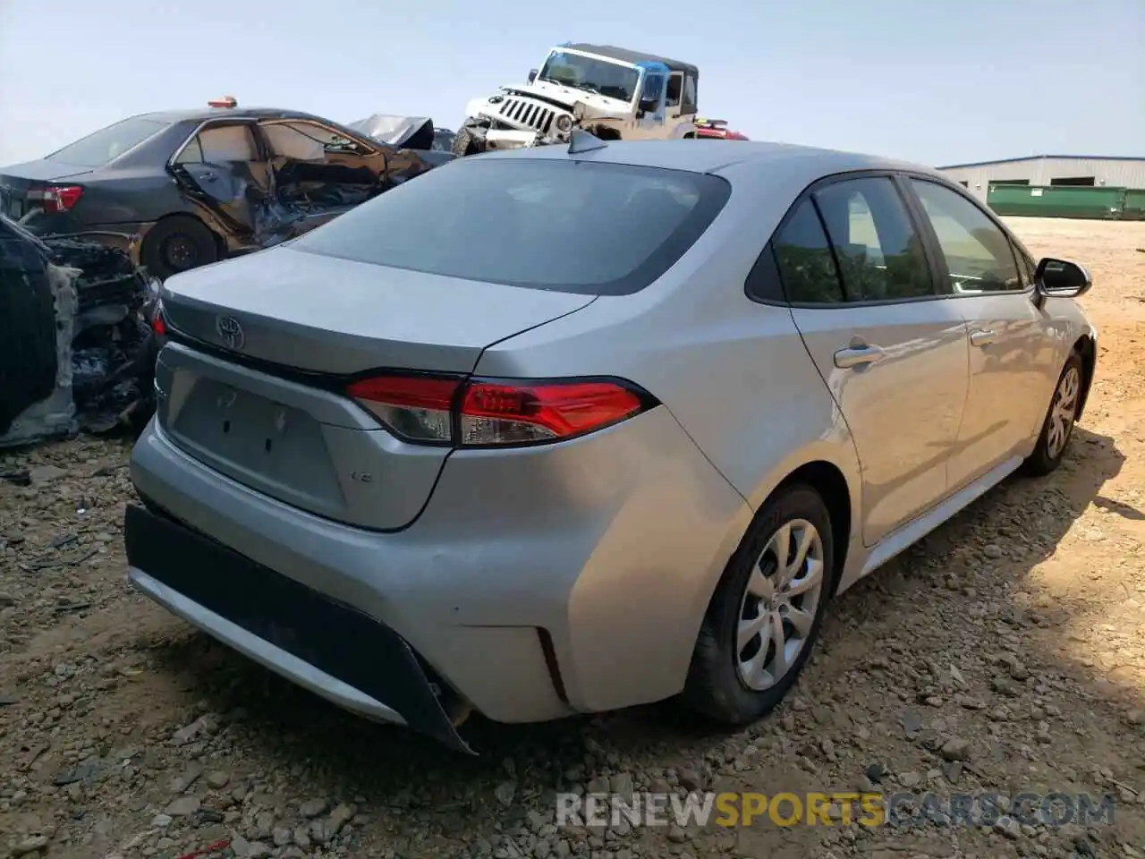 4 Photograph of a damaged car 5YFEPRAEXLP120169 TOYOTA COROLLA 2020