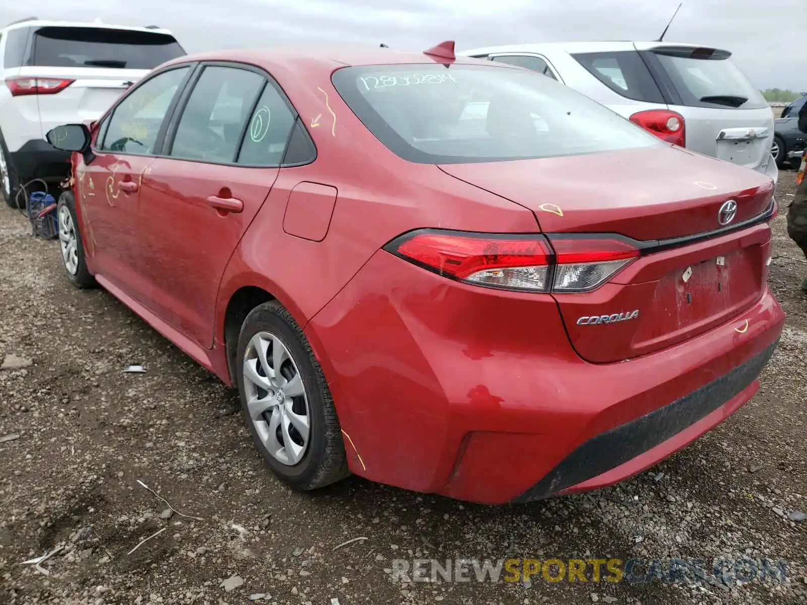 3 Photograph of a damaged car 5YFEPRAEXLP120530 TOYOTA COROLLA 2020