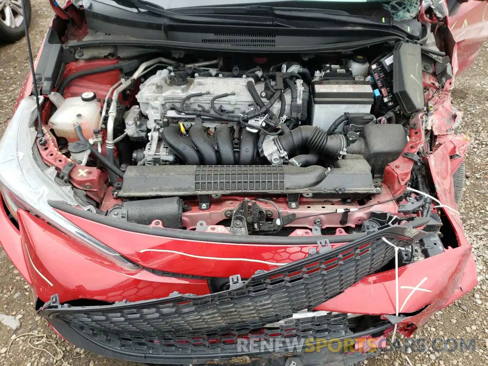 7 Photograph of a damaged car 5YFEPRAEXLP120530 TOYOTA COROLLA 2020