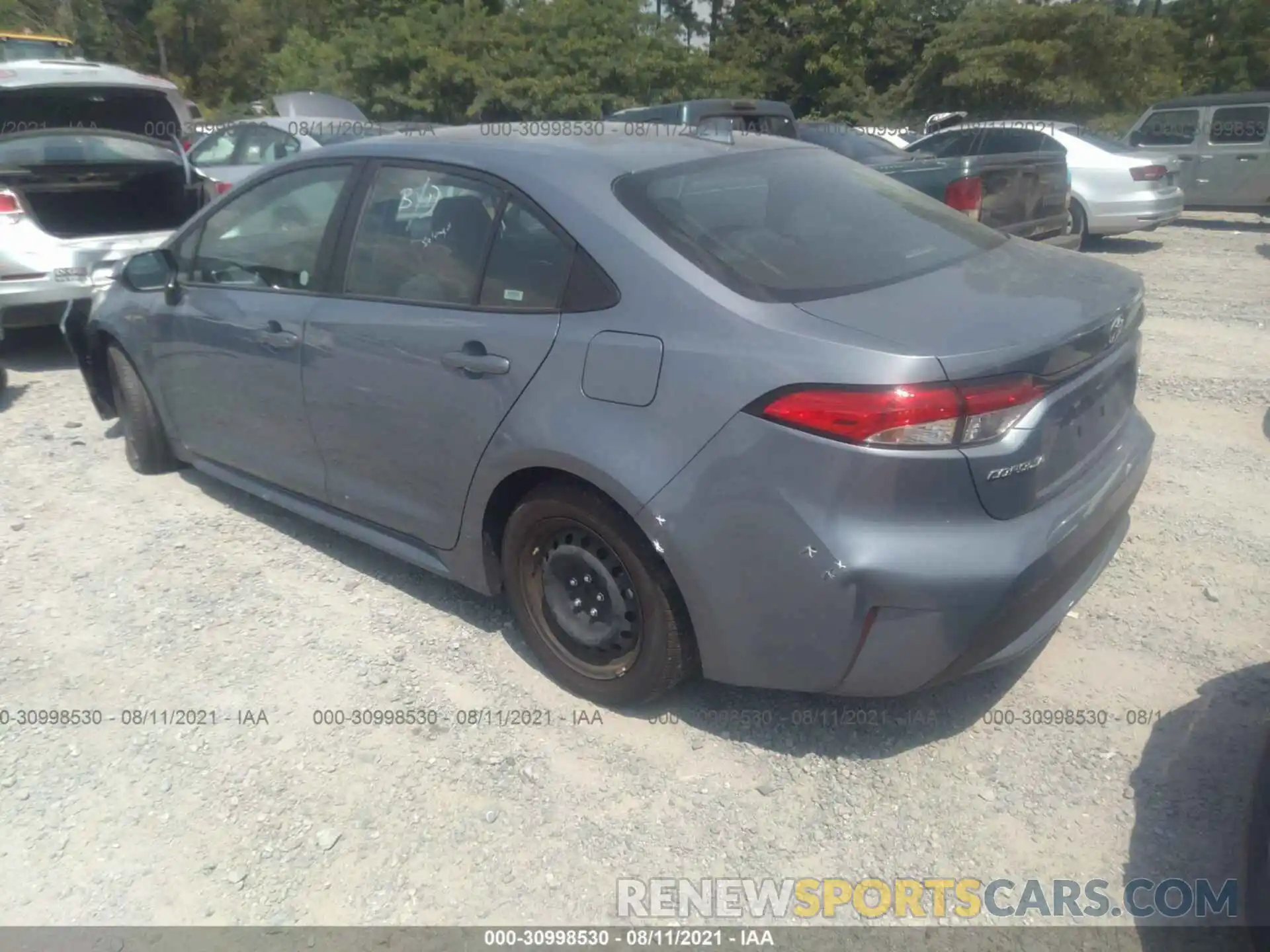 3 Photograph of a damaged car 5YFEPRAEXLP120897 TOYOTA COROLLA 2020