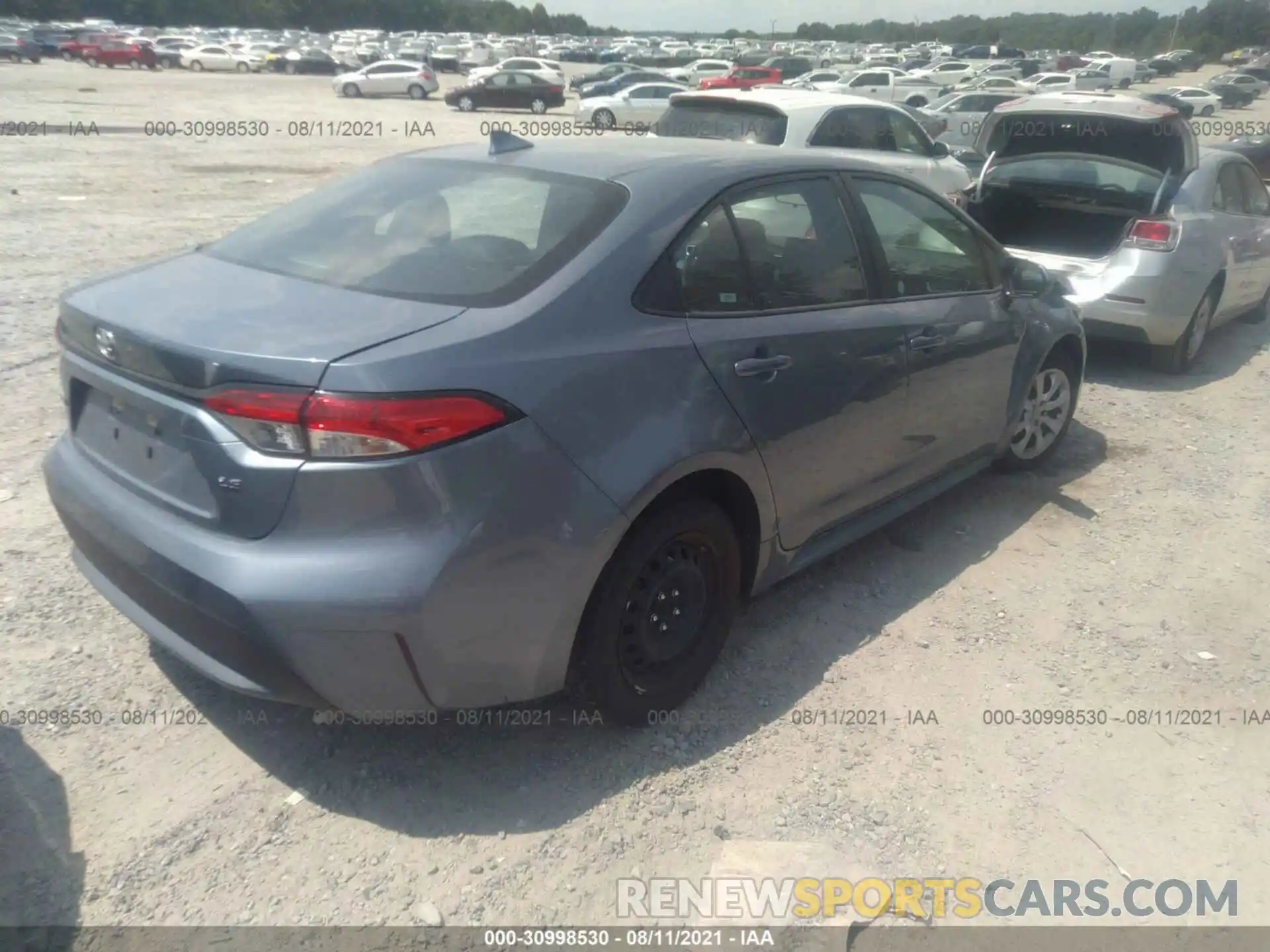 4 Photograph of a damaged car 5YFEPRAEXLP120897 TOYOTA COROLLA 2020