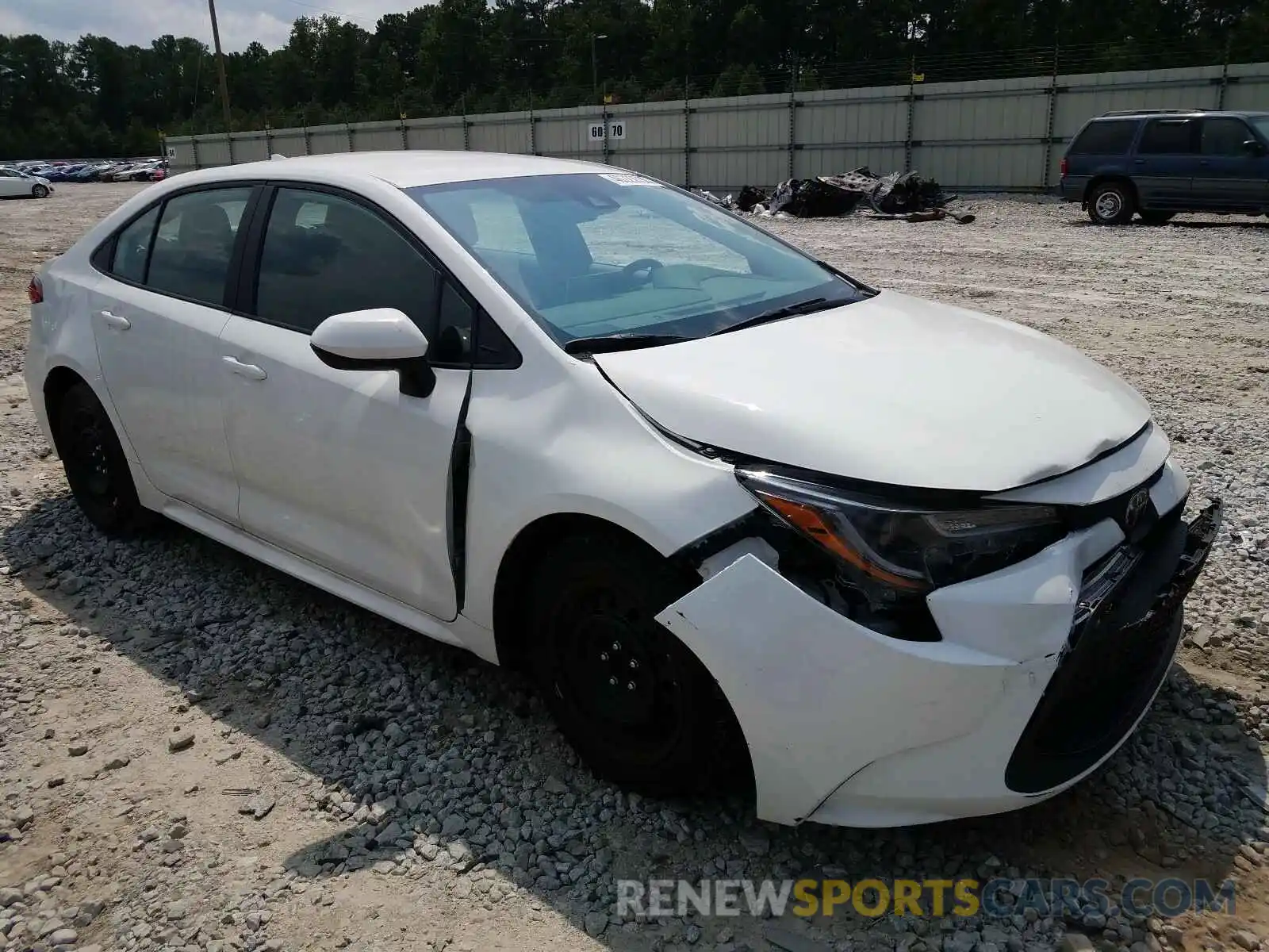 1 Photograph of a damaged car 5YFEPRAEXLP121306 TOYOTA COROLLA 2020