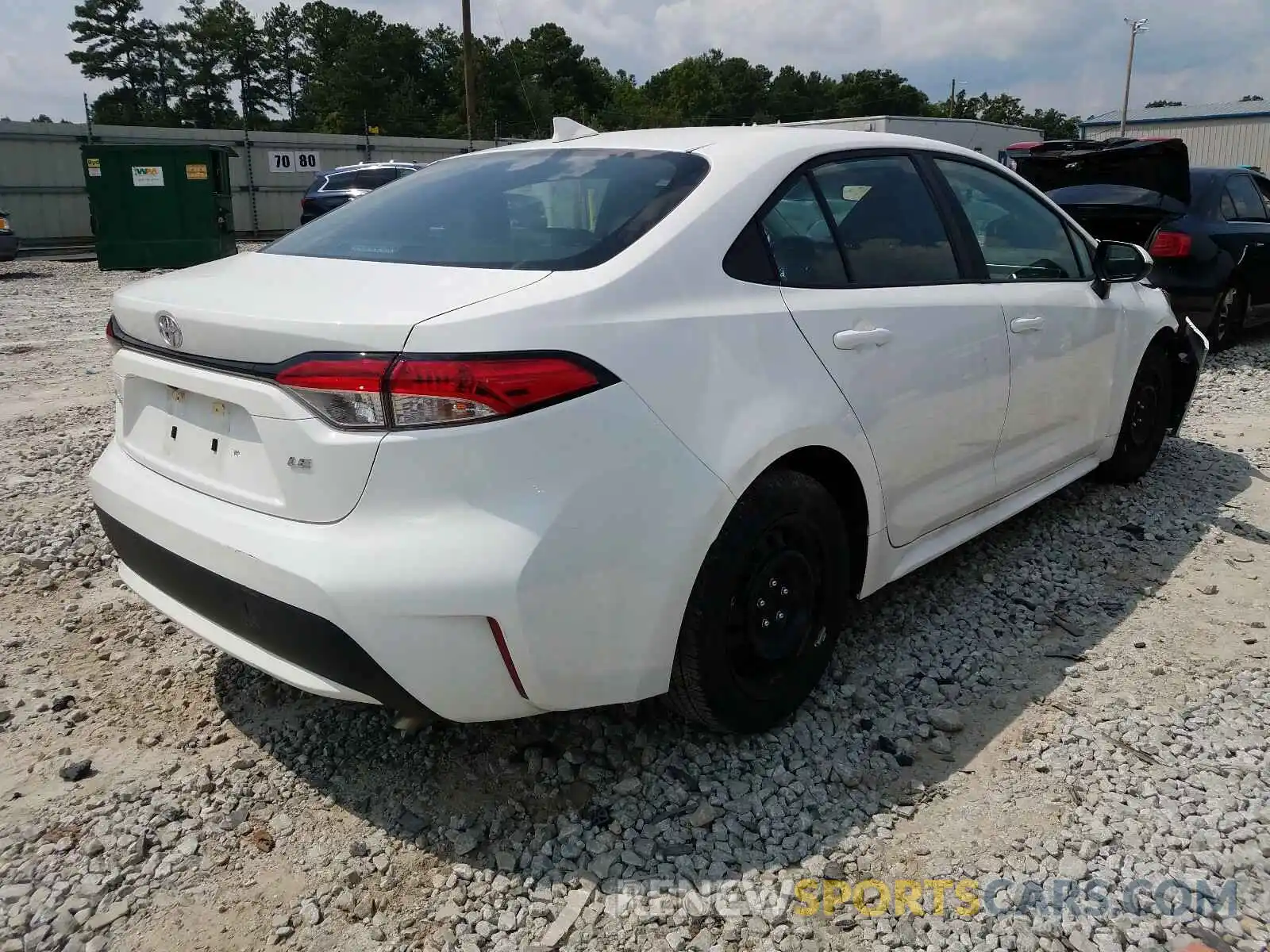 4 Photograph of a damaged car 5YFEPRAEXLP121306 TOYOTA COROLLA 2020